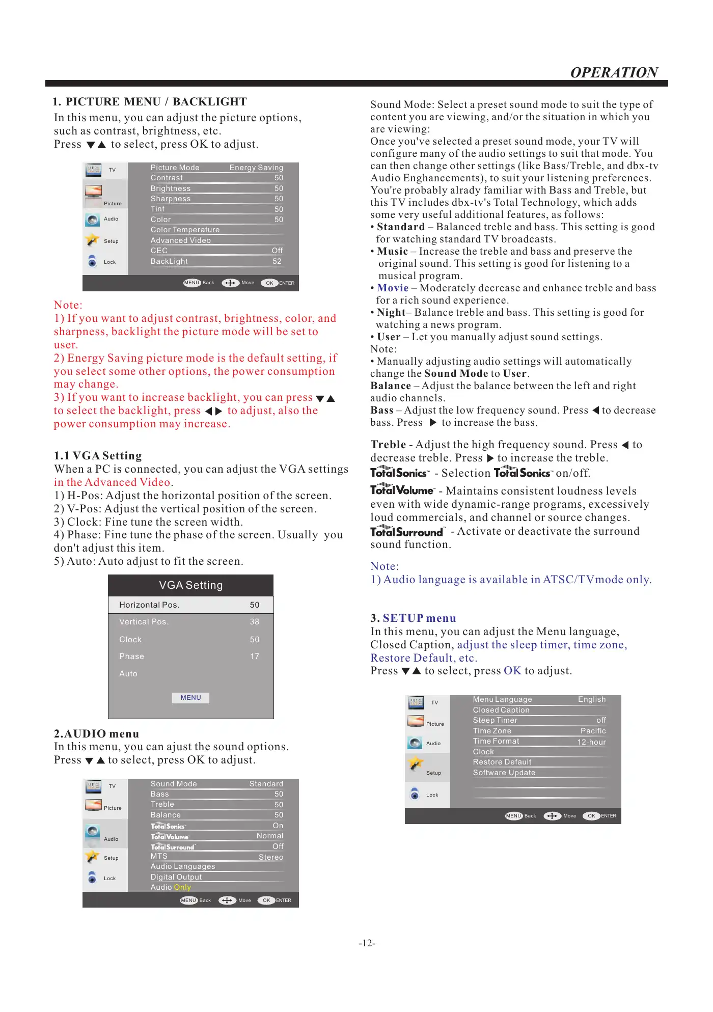 Haier 42F3500 User Manual Manual pdf 13 page image
