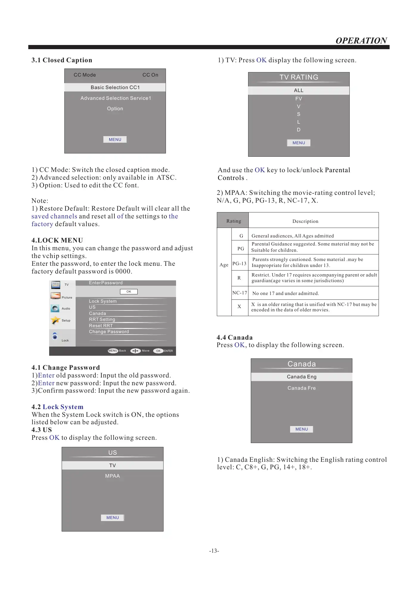 Haier 42F3500 User Manual Manual pdf 14 page image