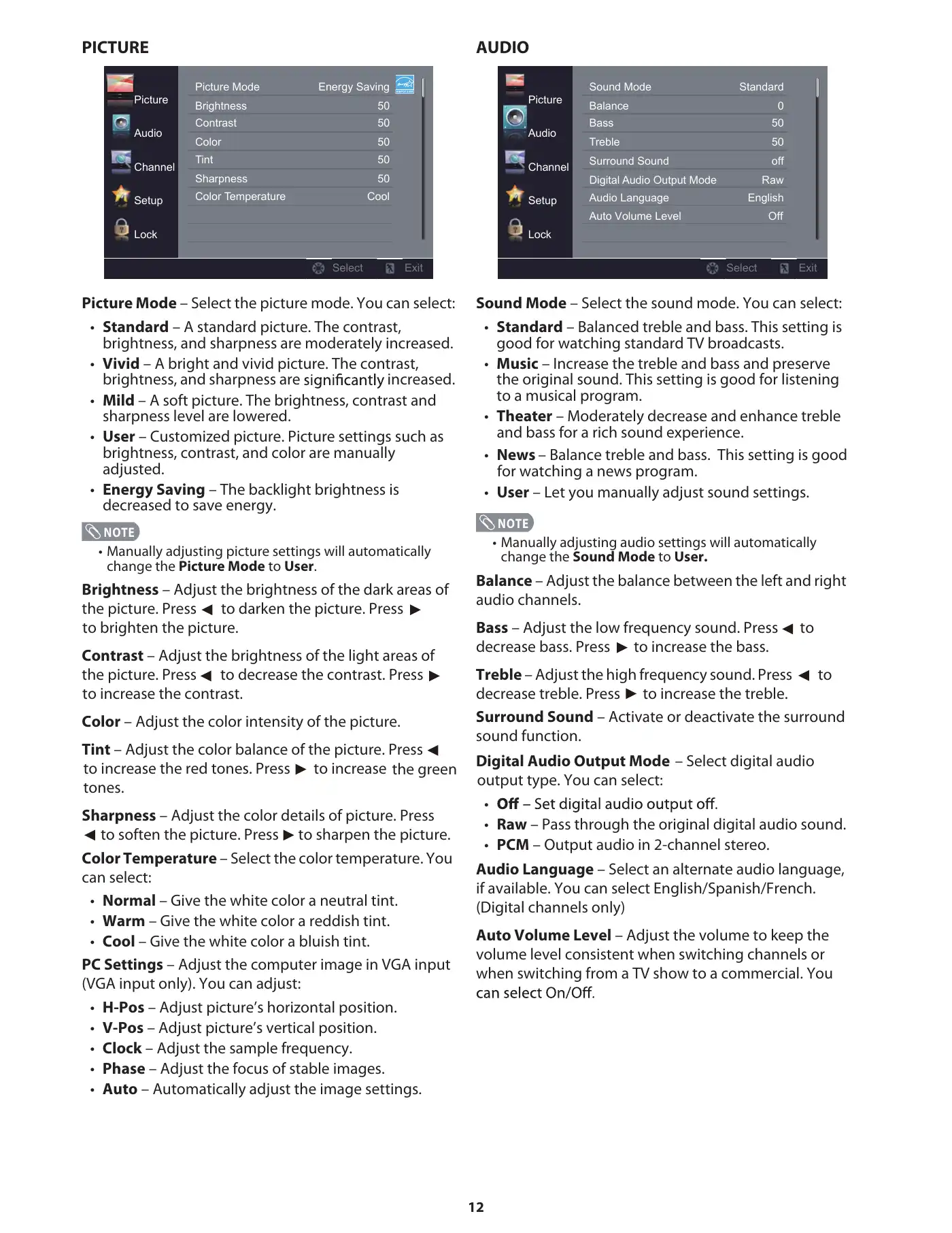 Haier 50D3505 User Manual Manual pdf 14 page image