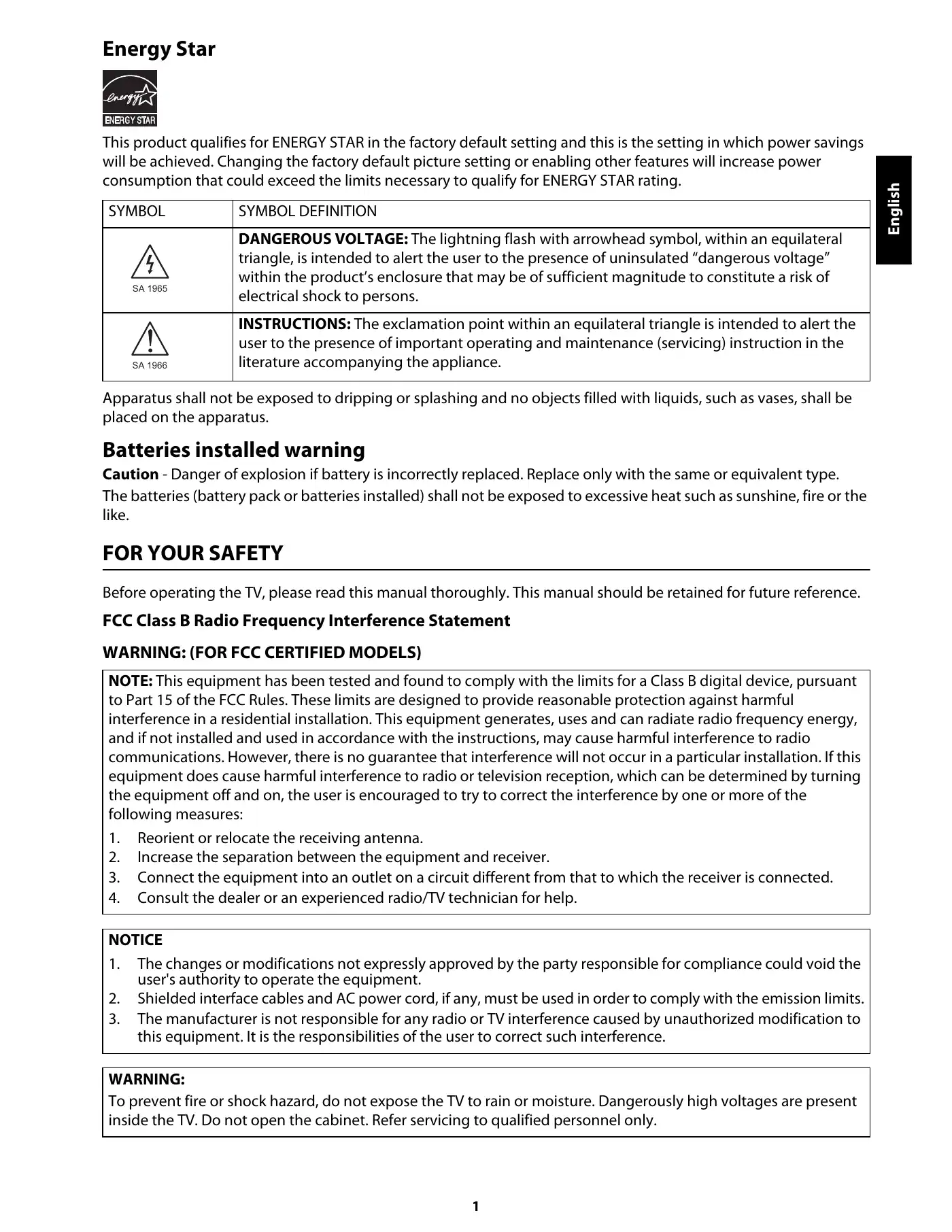 Haier 50D3505 User Manual Manual pdf 3 page image