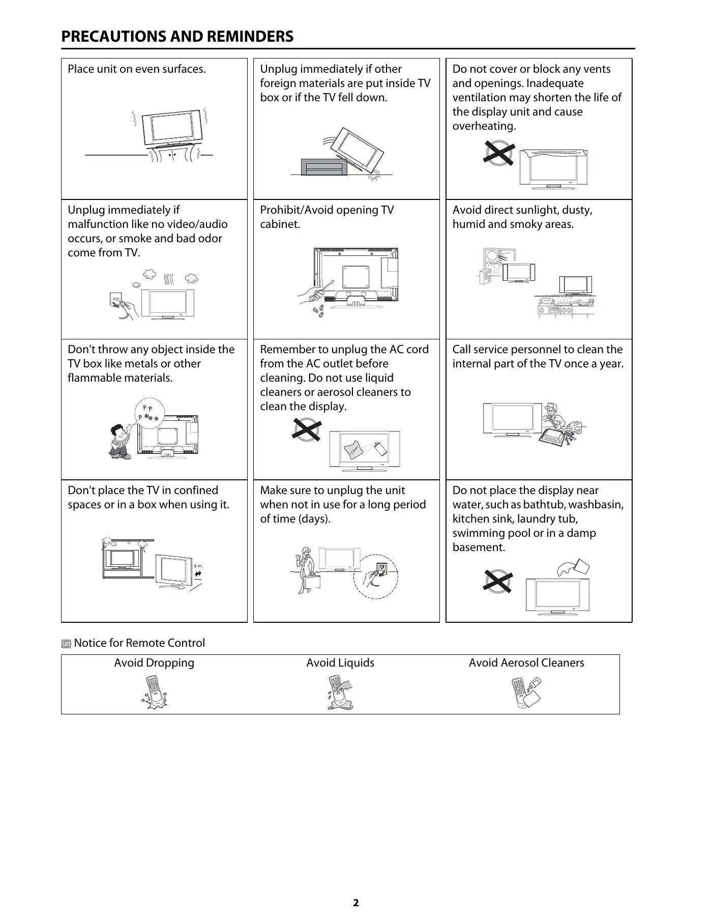 Haier 50D3505 User Manual Manual pdf 4 page image