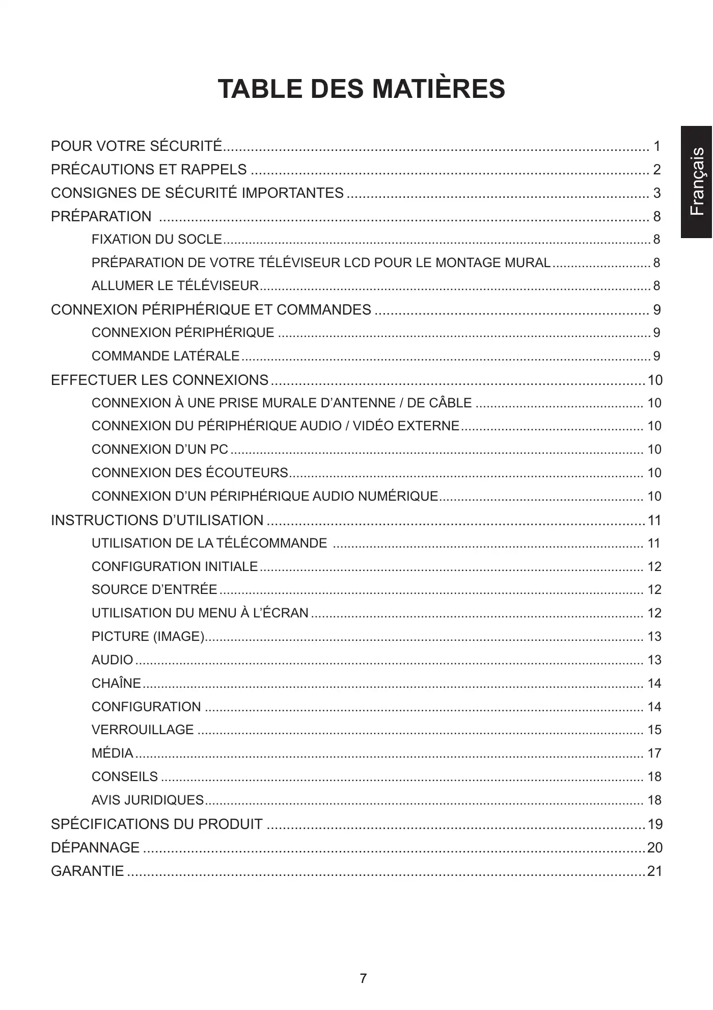 Haier 50D3505B User Manual Manual pdf 32 page image