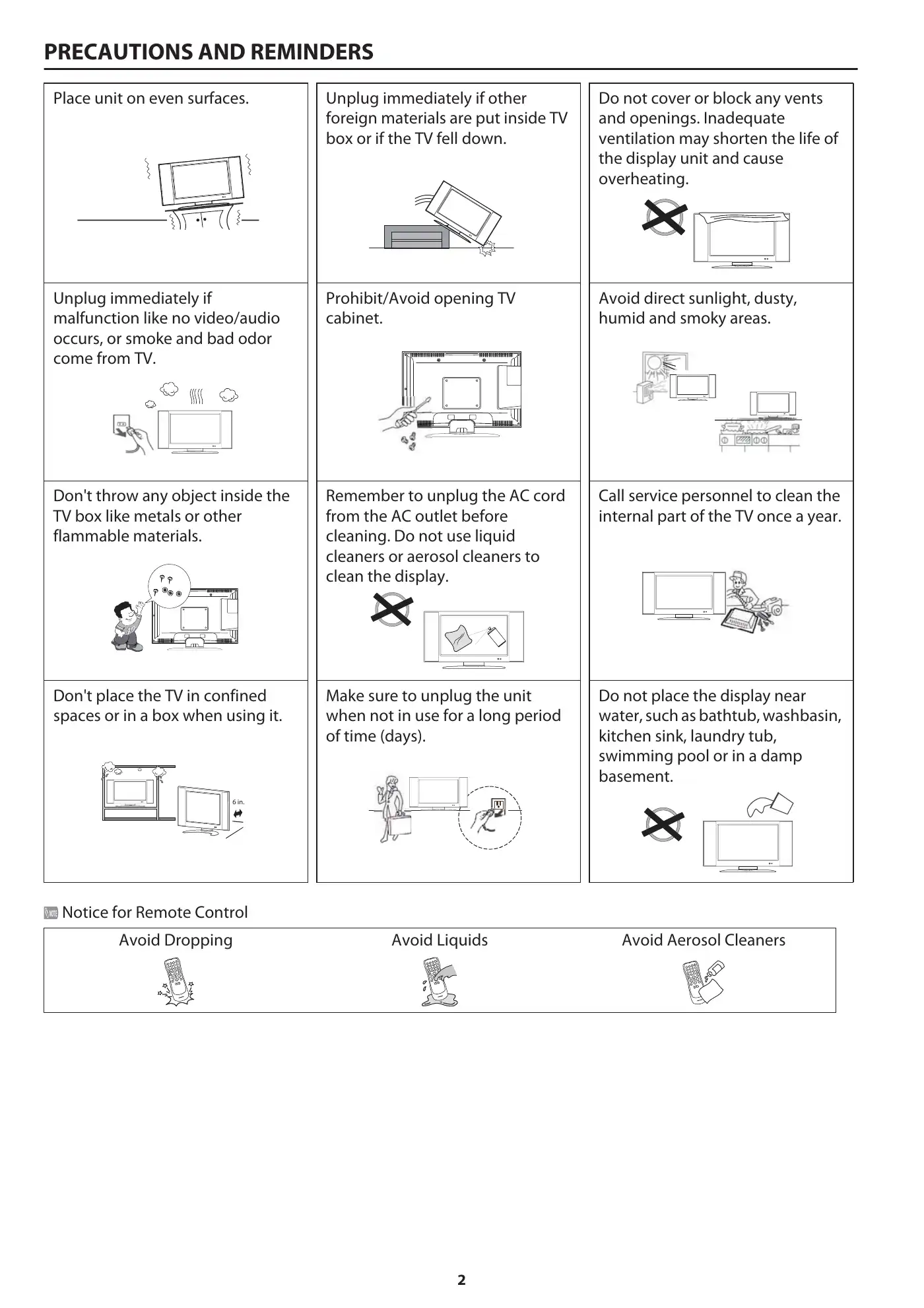 Haier 50D3505B User Manual Manual pdf 4 page image