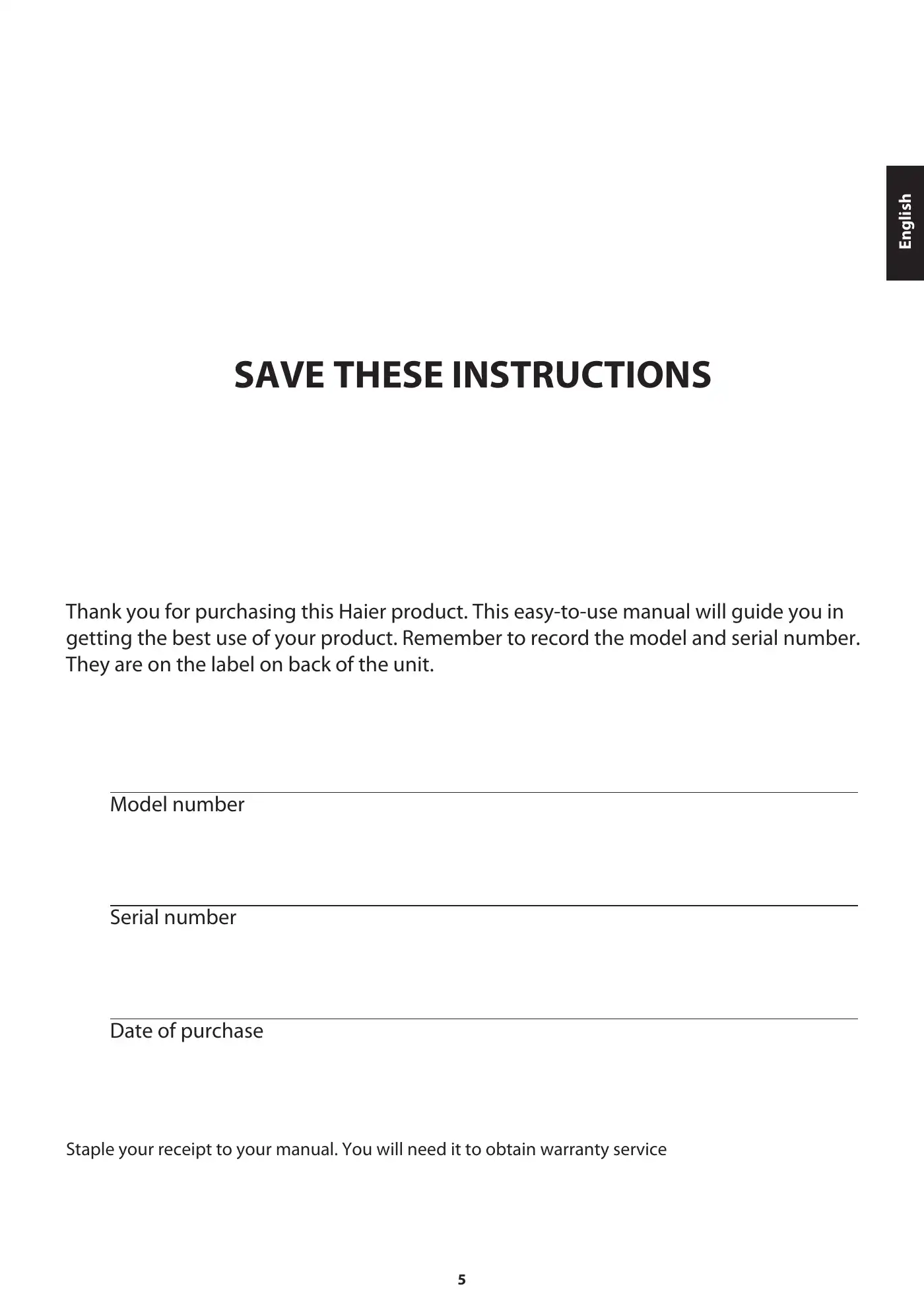 Haier 50UG6550G User Manual Manual pdf 8 page image