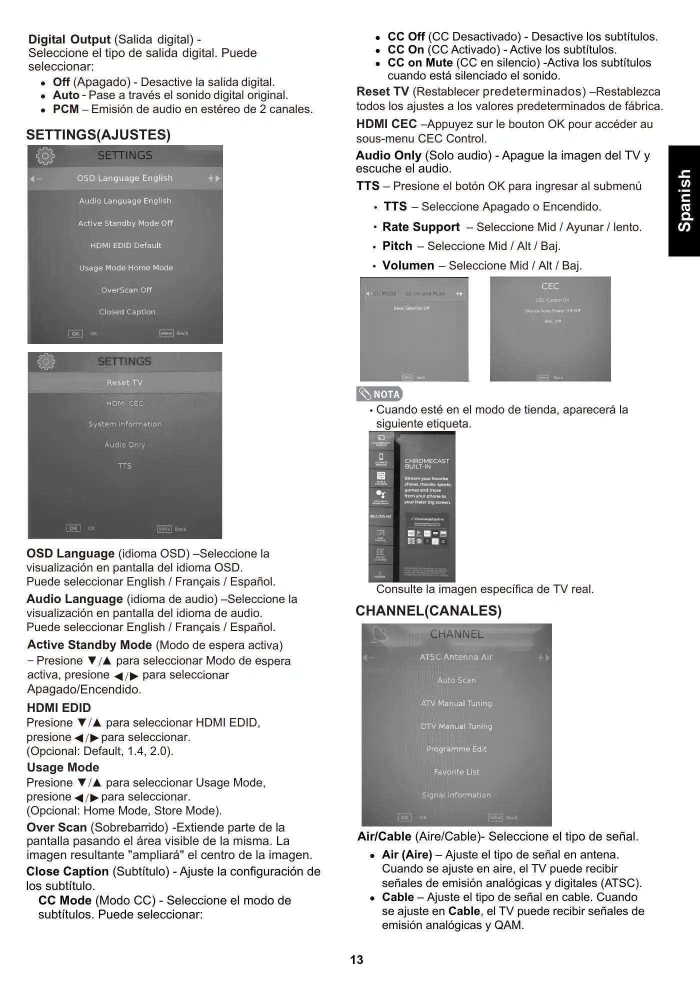 Haier 50UG6550GC User Manual Manual pdf 63 page image