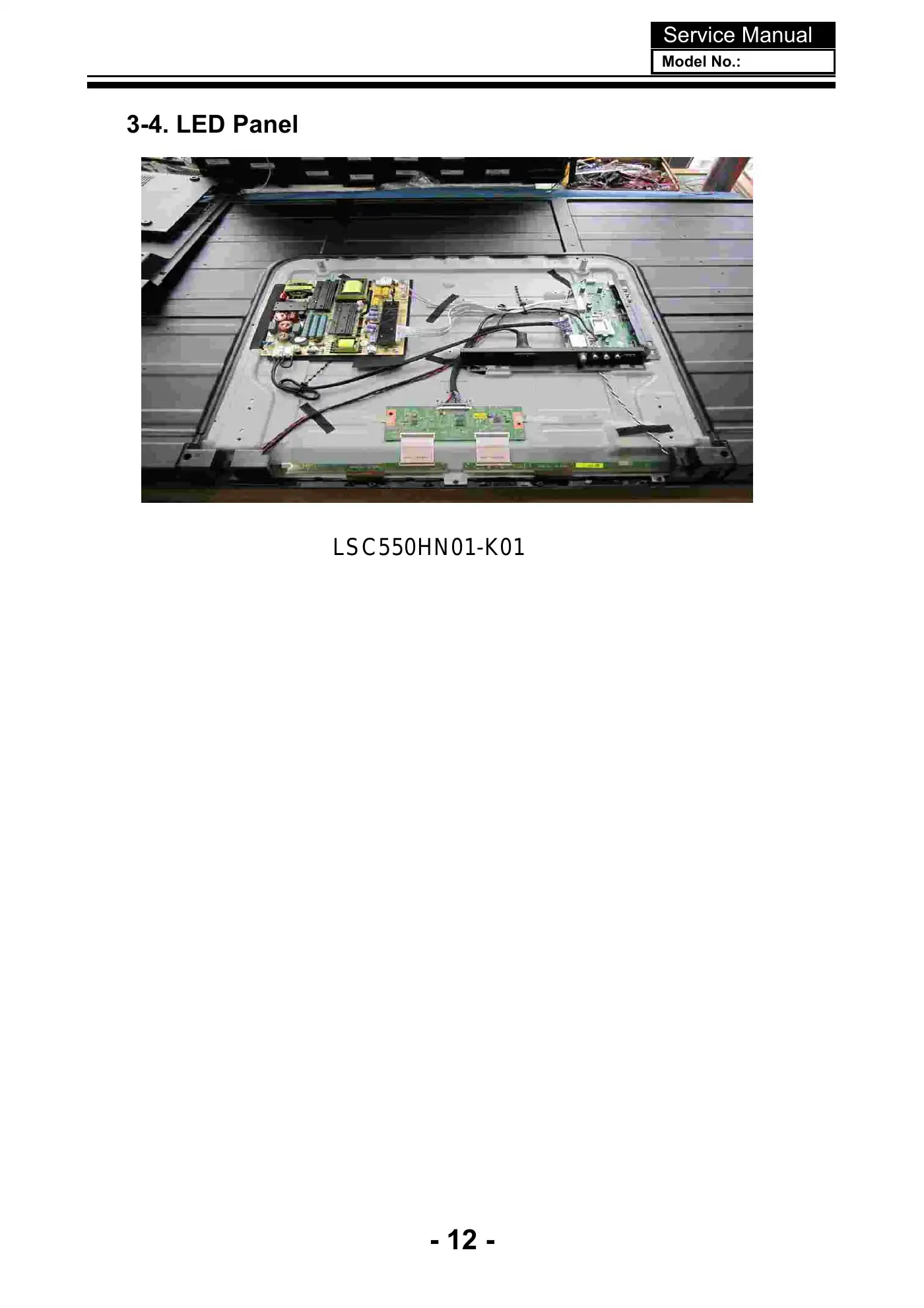 Haier 55E3500c Service Manual Manual pdf 13 page image