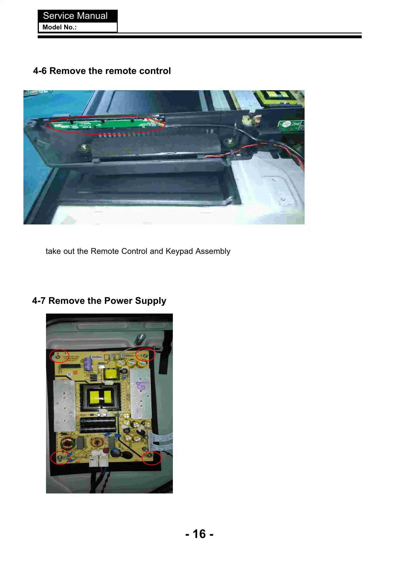 Haier 55E3500c Service Manual Manual pdf 18 page image
