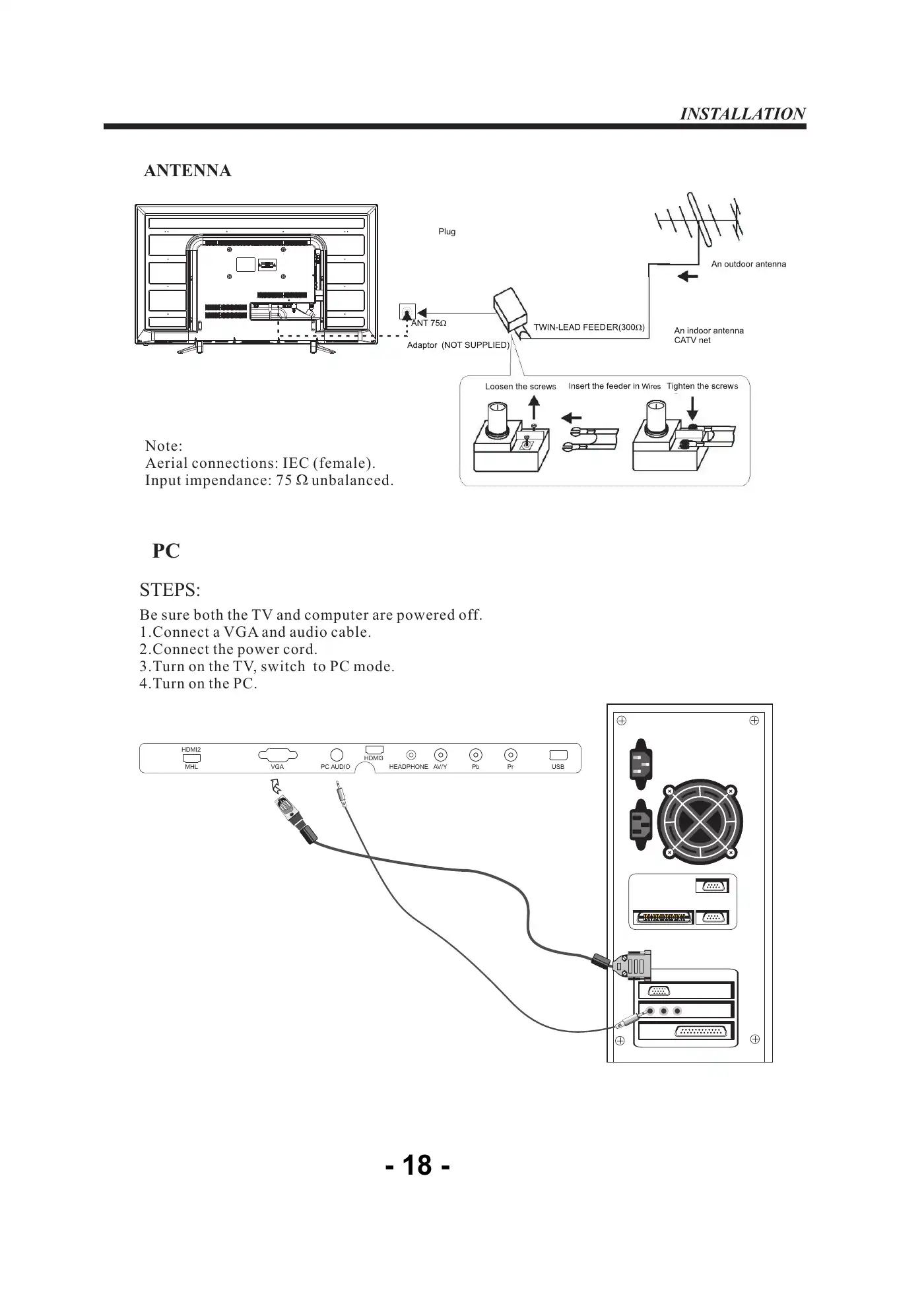 Haier 55E3500d Service Manual Manual pdf 20 page image
