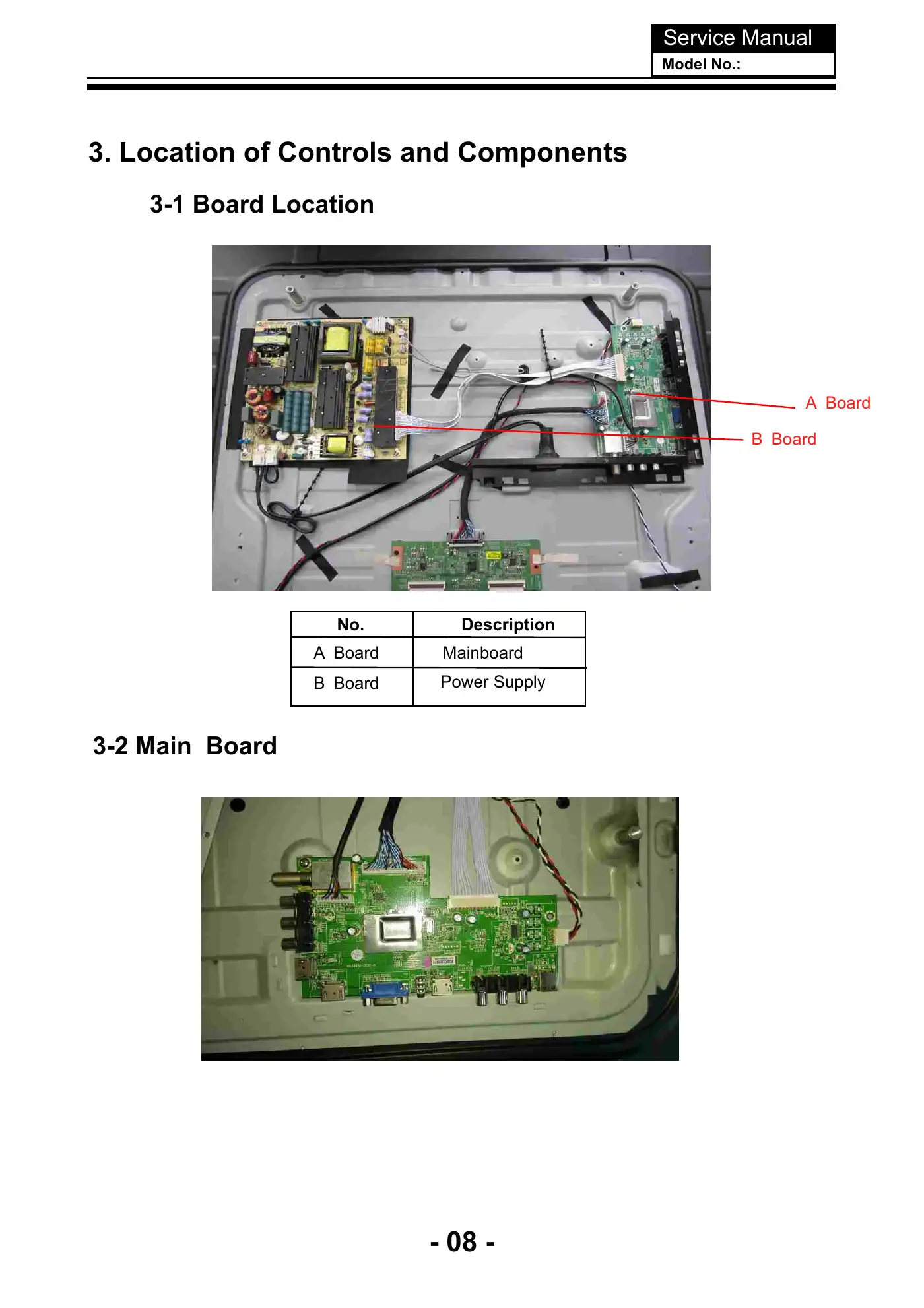 Haier 55E3500d Service Manual Manual pdf 9 page image