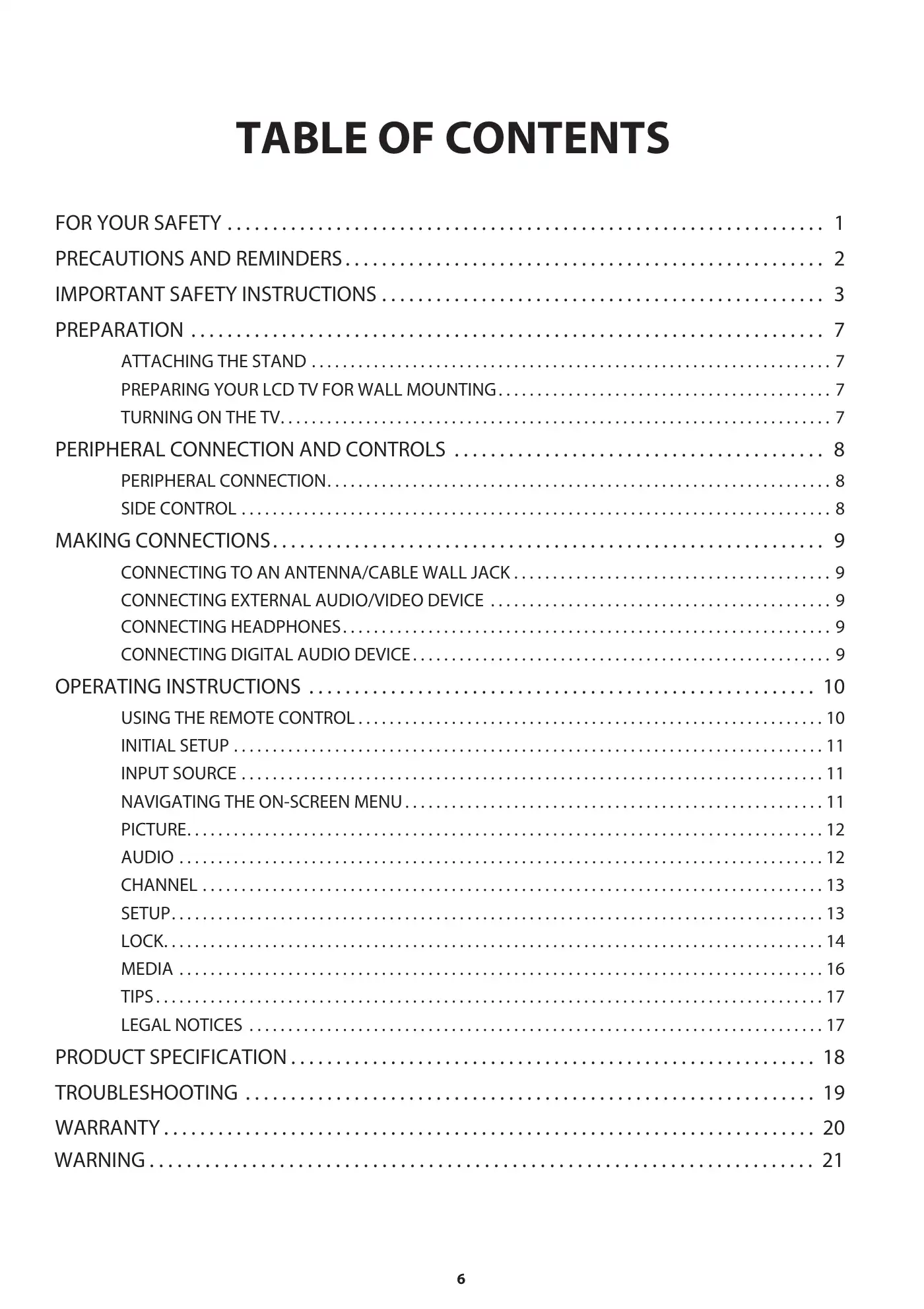 Haier 55UGX3500 User Manual Manual pdf 8 page image