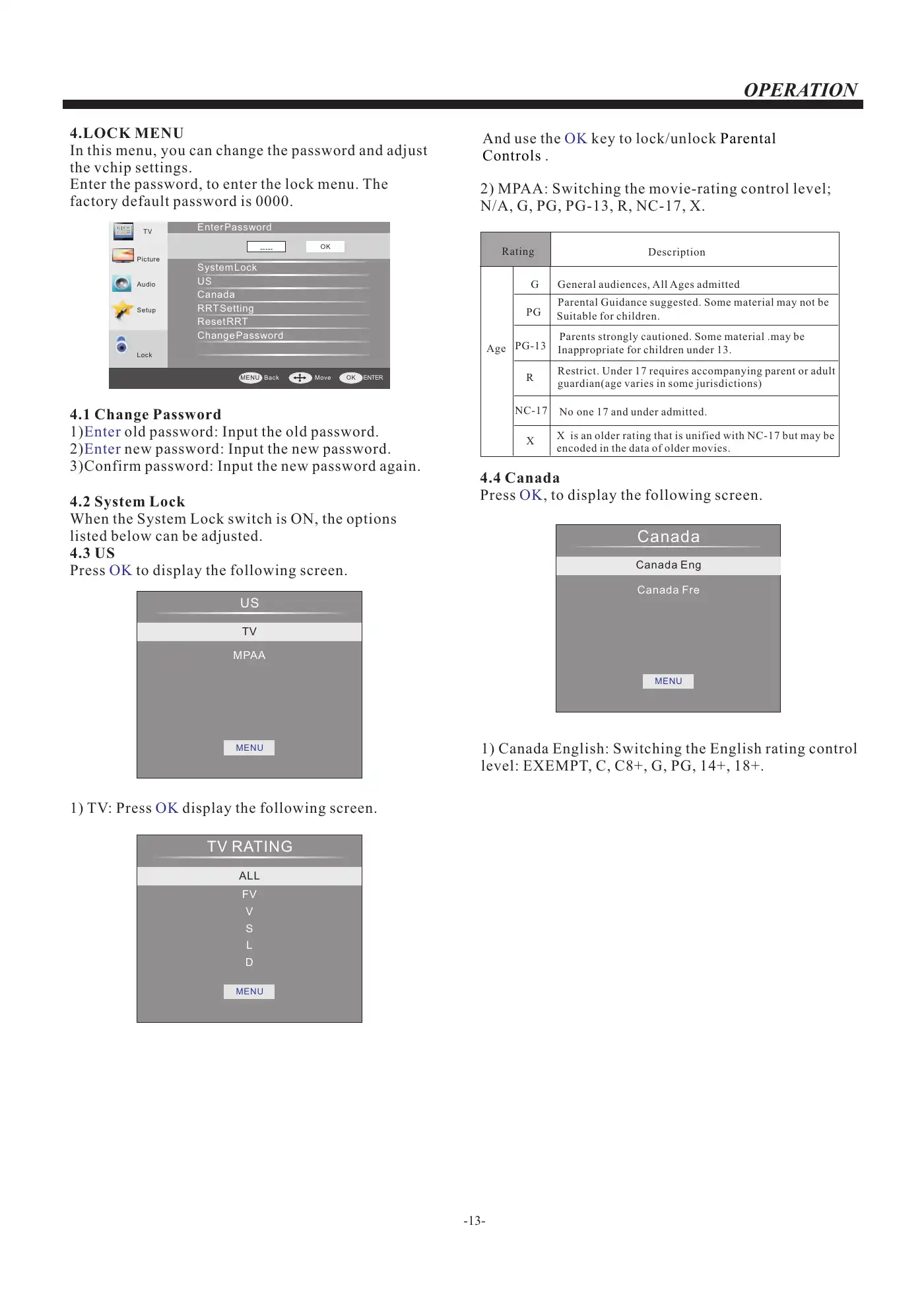 Haier 65E3550 User Manual Manual pdf 14 page image