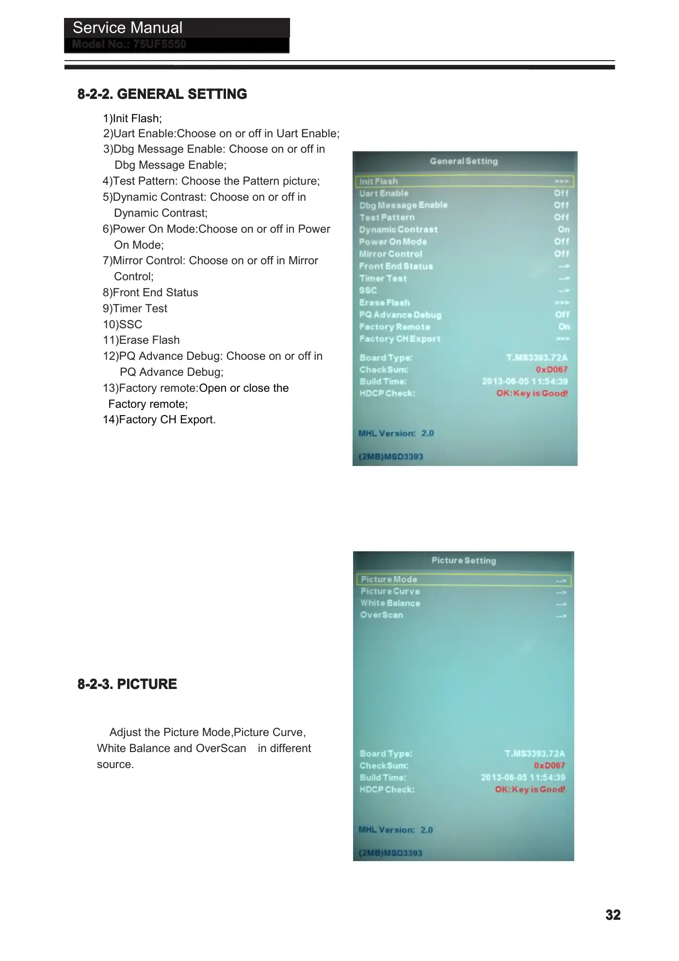 Haier 75UF5550B Service Manual Manual pdf 35 page image