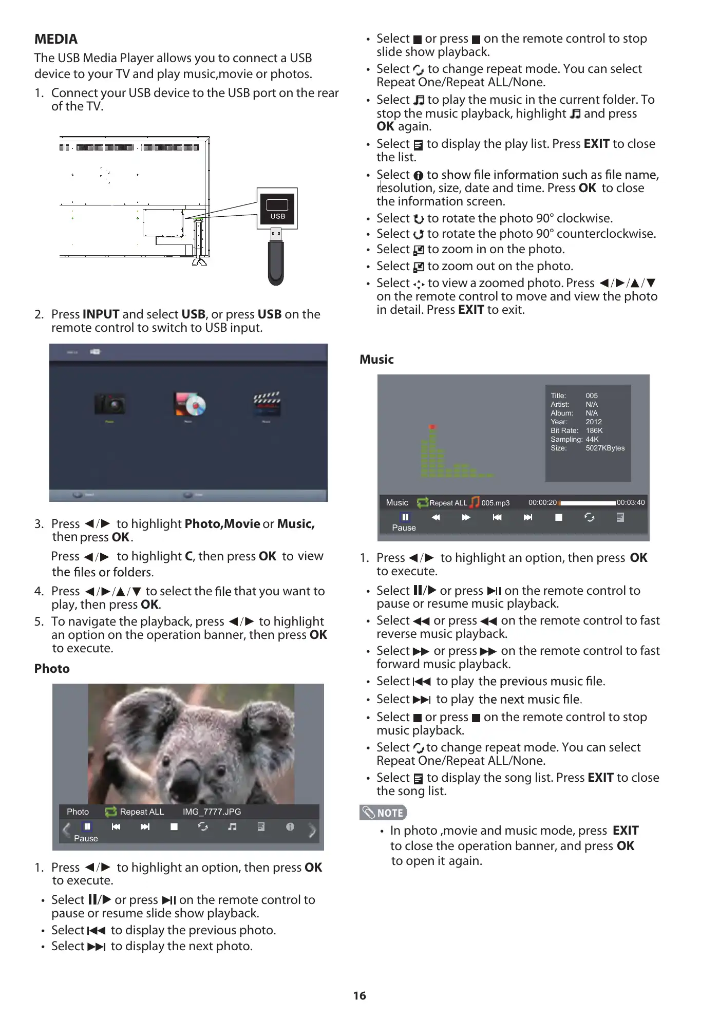 Haier 86UG5550 User Manual Manual pdf 18 page image