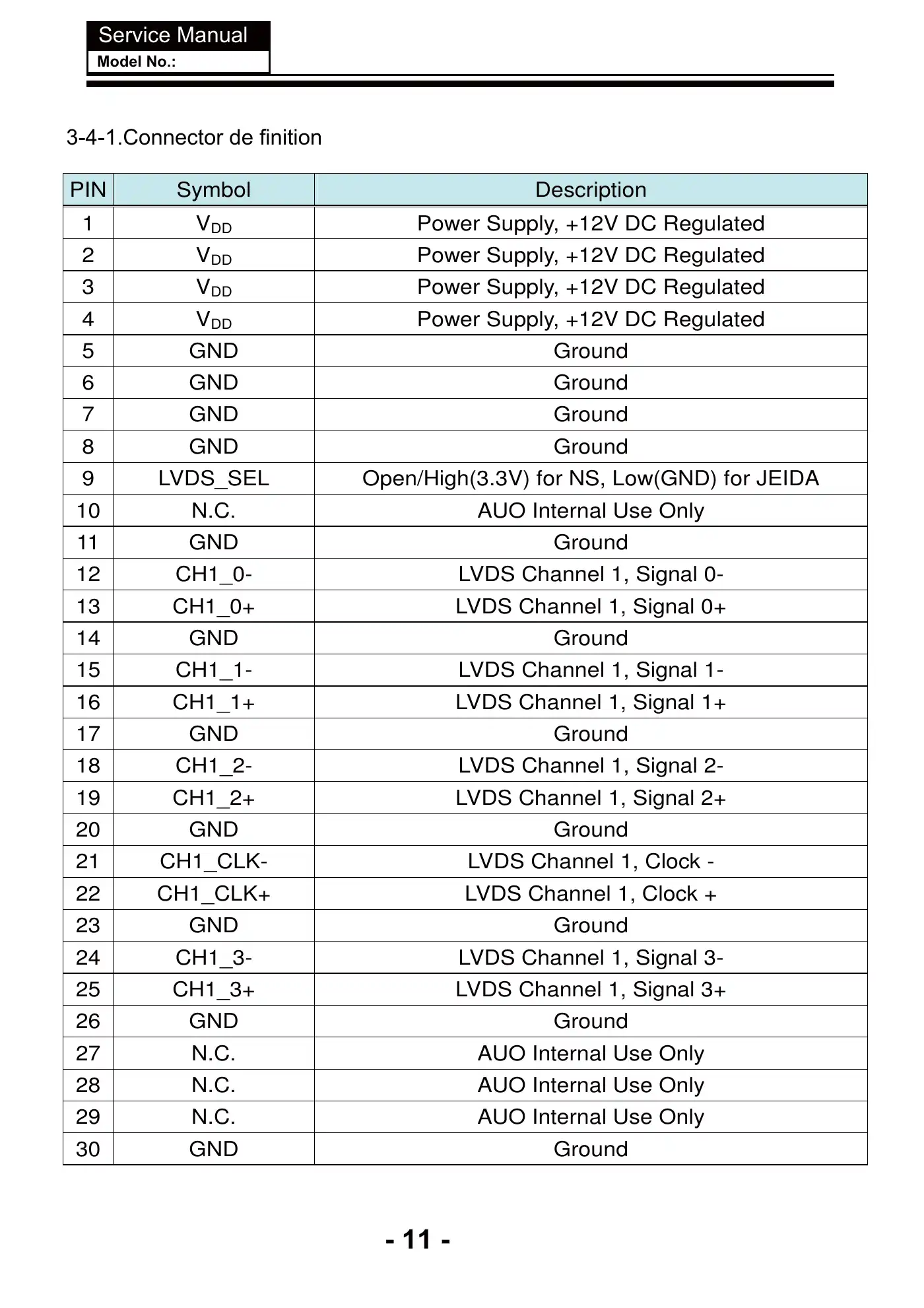 Haier DLE32C8H Service Manual Manual pdf 12 page image