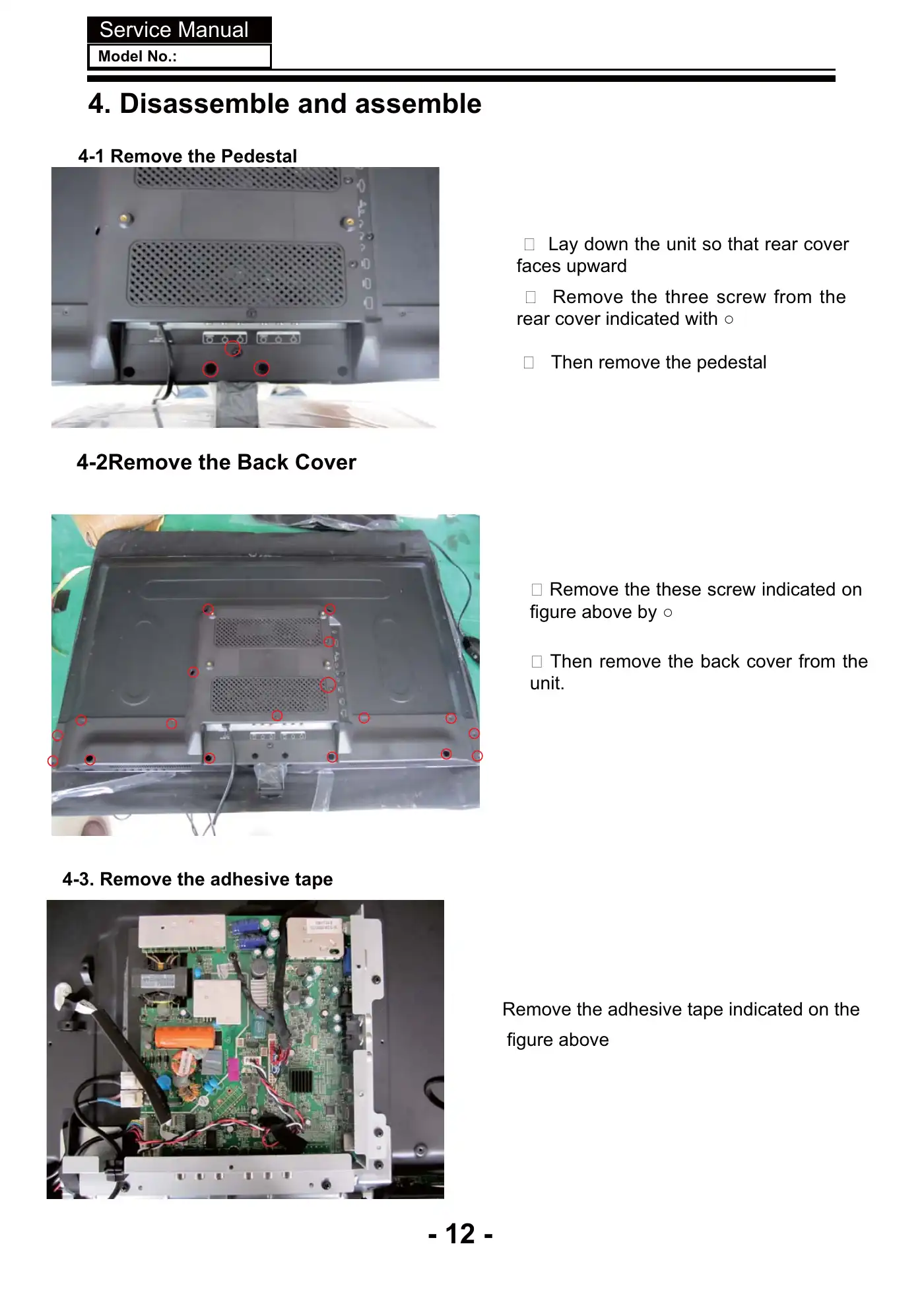 Haier DLE32C8H Service Manual Manual pdf 13 page image