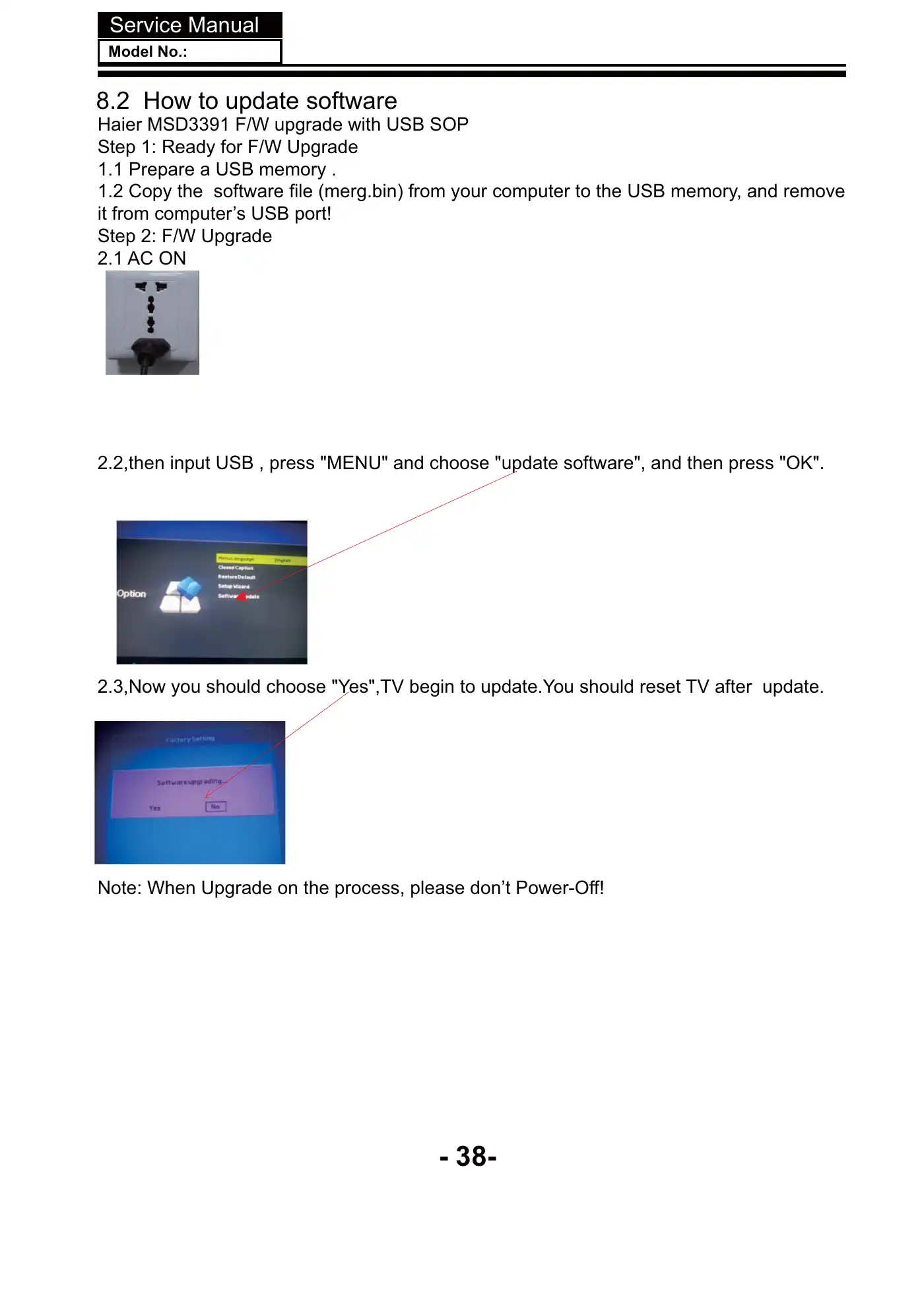 Haier DLE32C8H Service Manual Manual pdf 37 page image