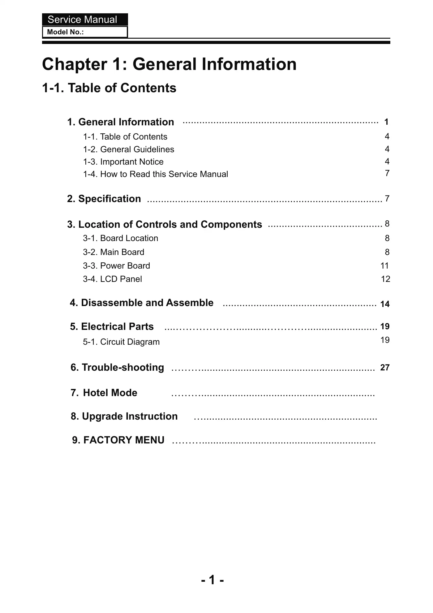 Haier LD65Q8000AU Service Manual Manual pdf 2 page image
