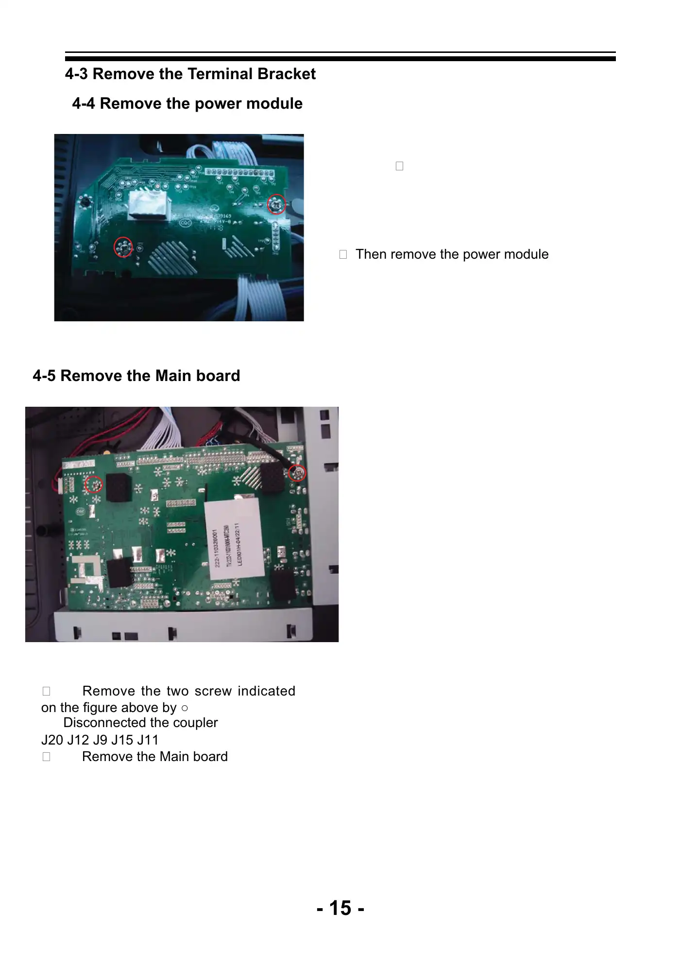 Haier LE19B13200a Service Manual Manual pdf 16 page image