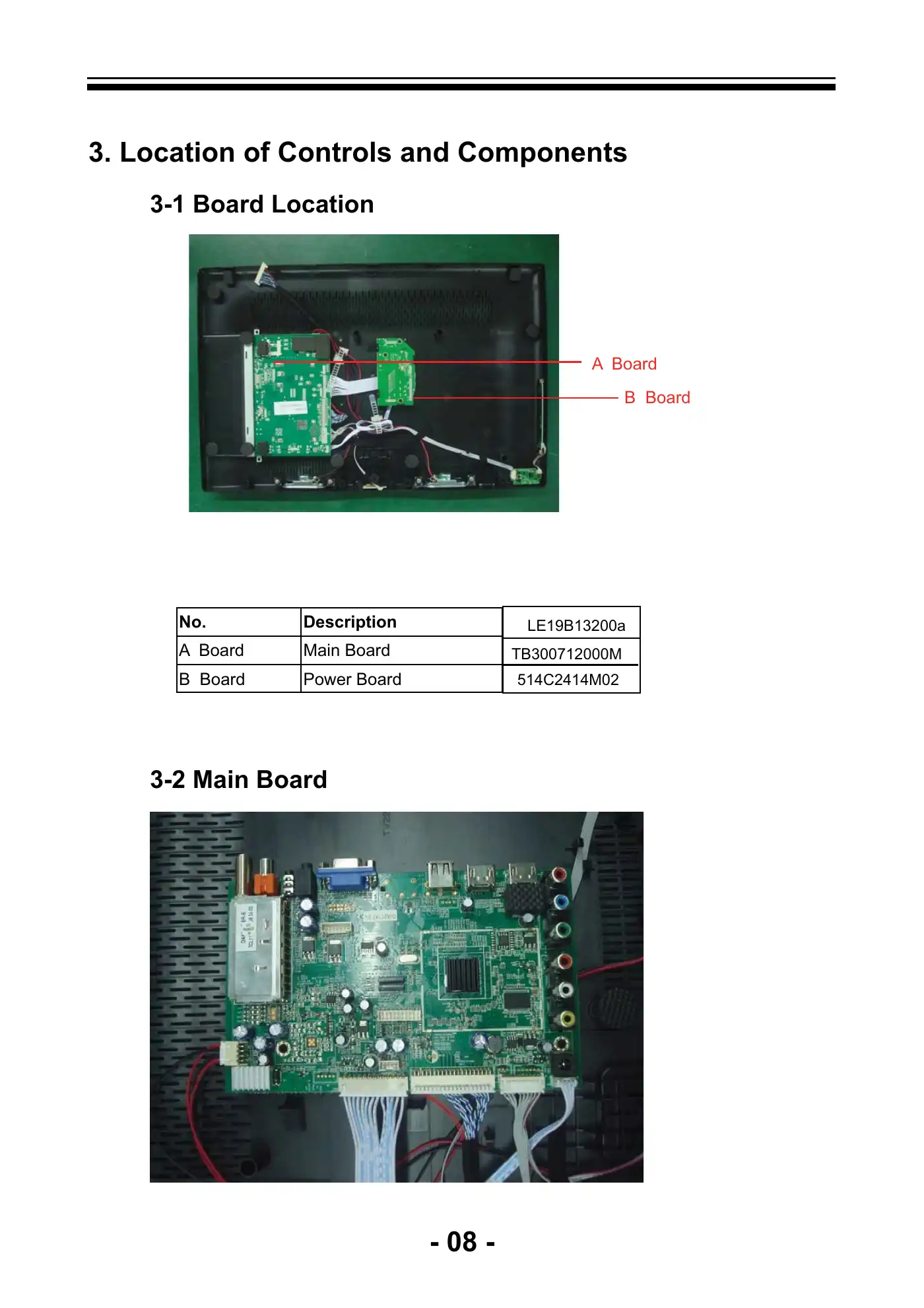 Haier LE19B13200a Service Manual Manual pdf 9 page image