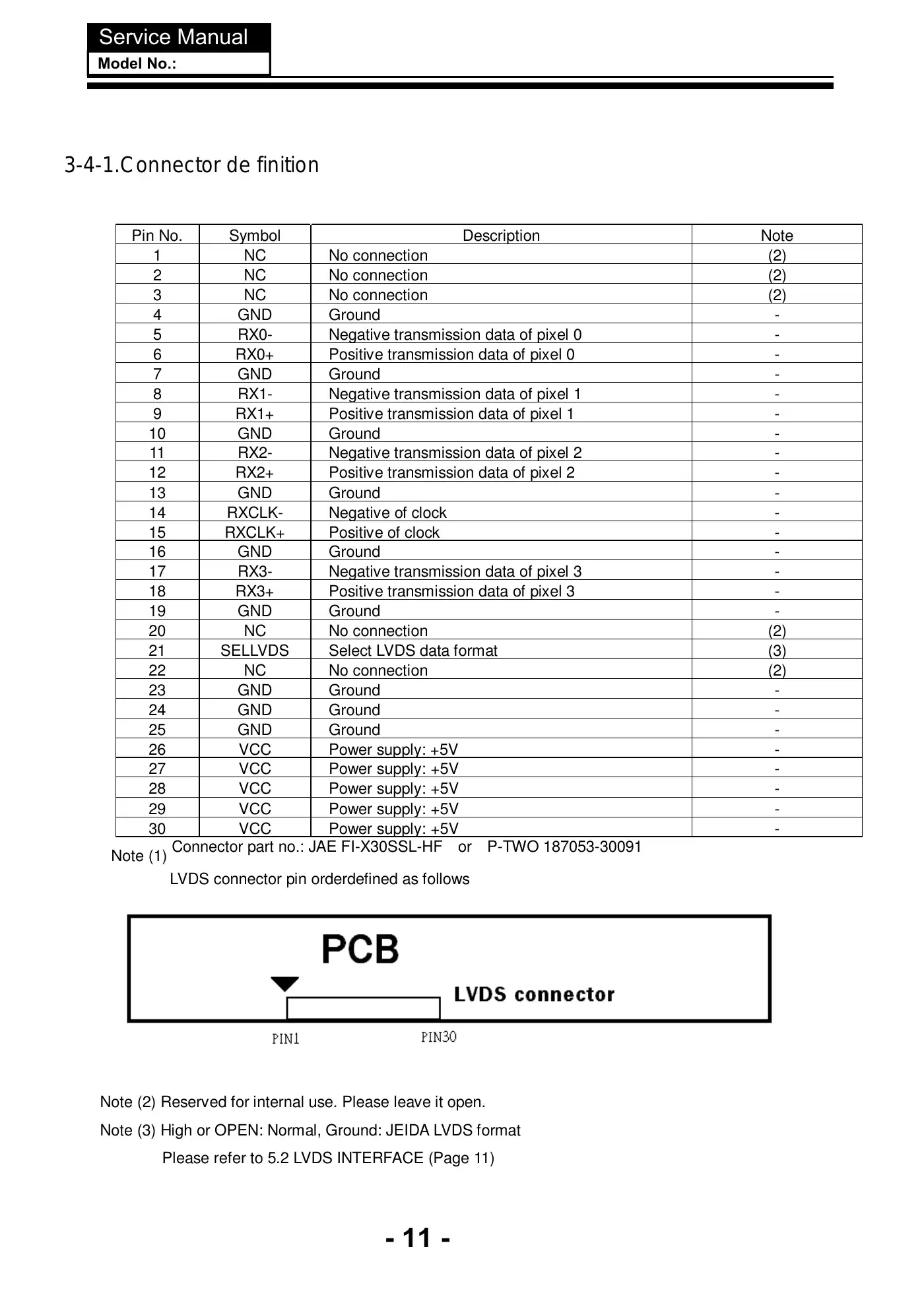Haier LE22C700F Service Manual Manual pdf 12 page image