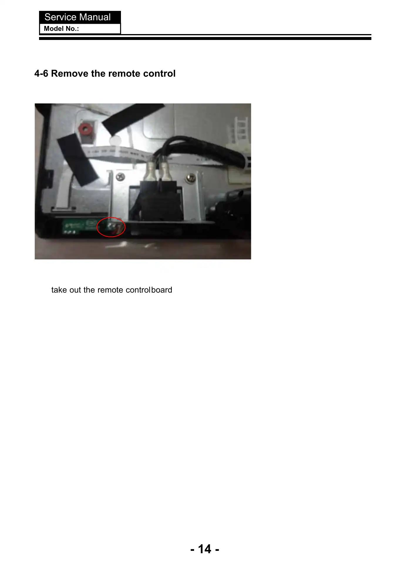 Haier LE22C700F Service Manual Manual pdf 15 page image