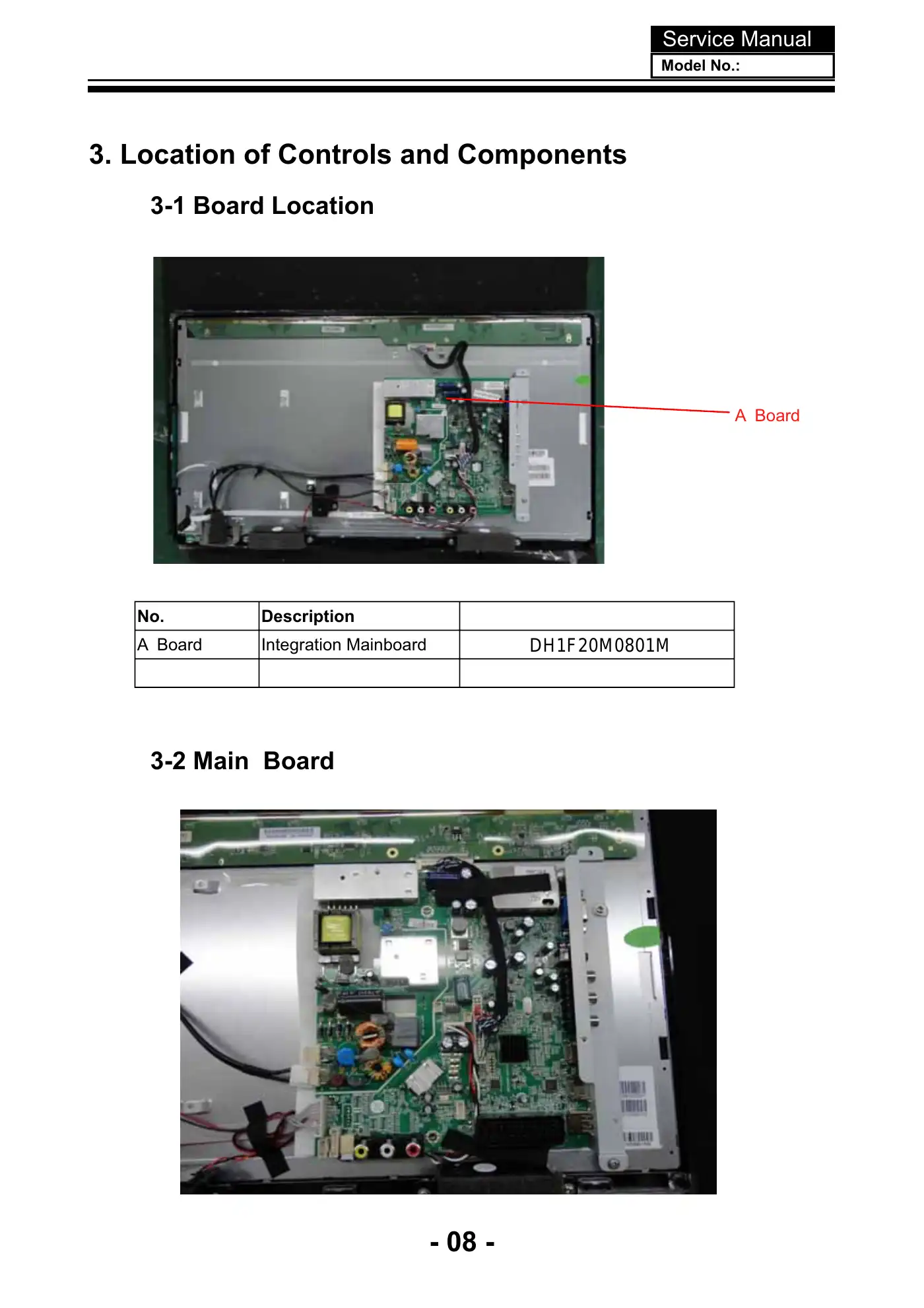 Haier LE22C700F Service Manual Manual pdf 9 page image