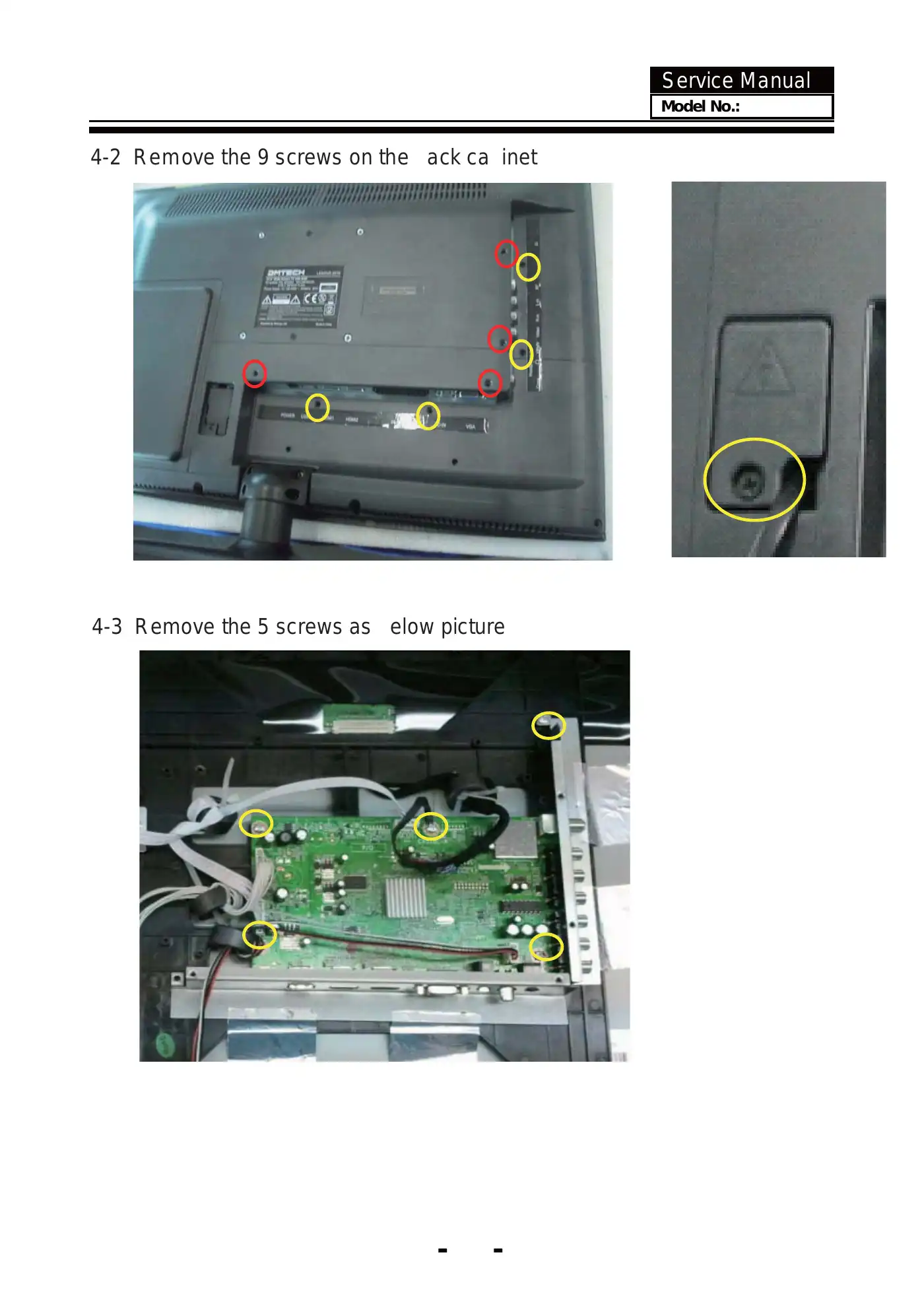 Haier LE22D10 Service Manual Manual pdf 15 page image