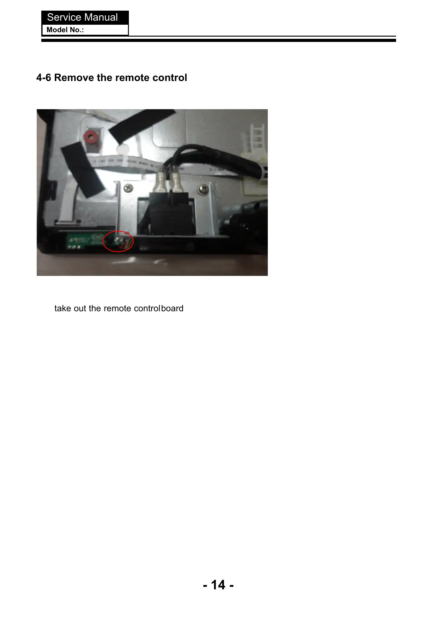 Haier LE22T1F Service Manual Manual pdf 15 page image