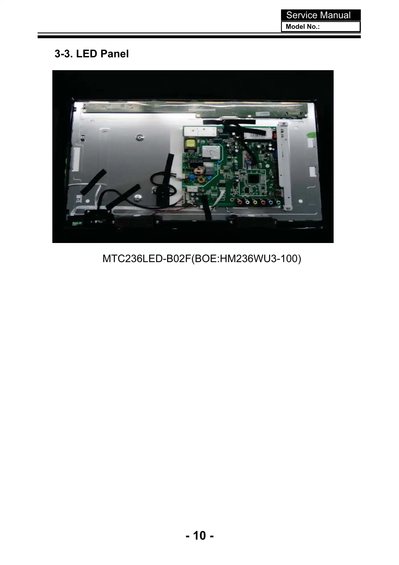 Haier LE24C2380a Service Manual Manual pdf 11 page image