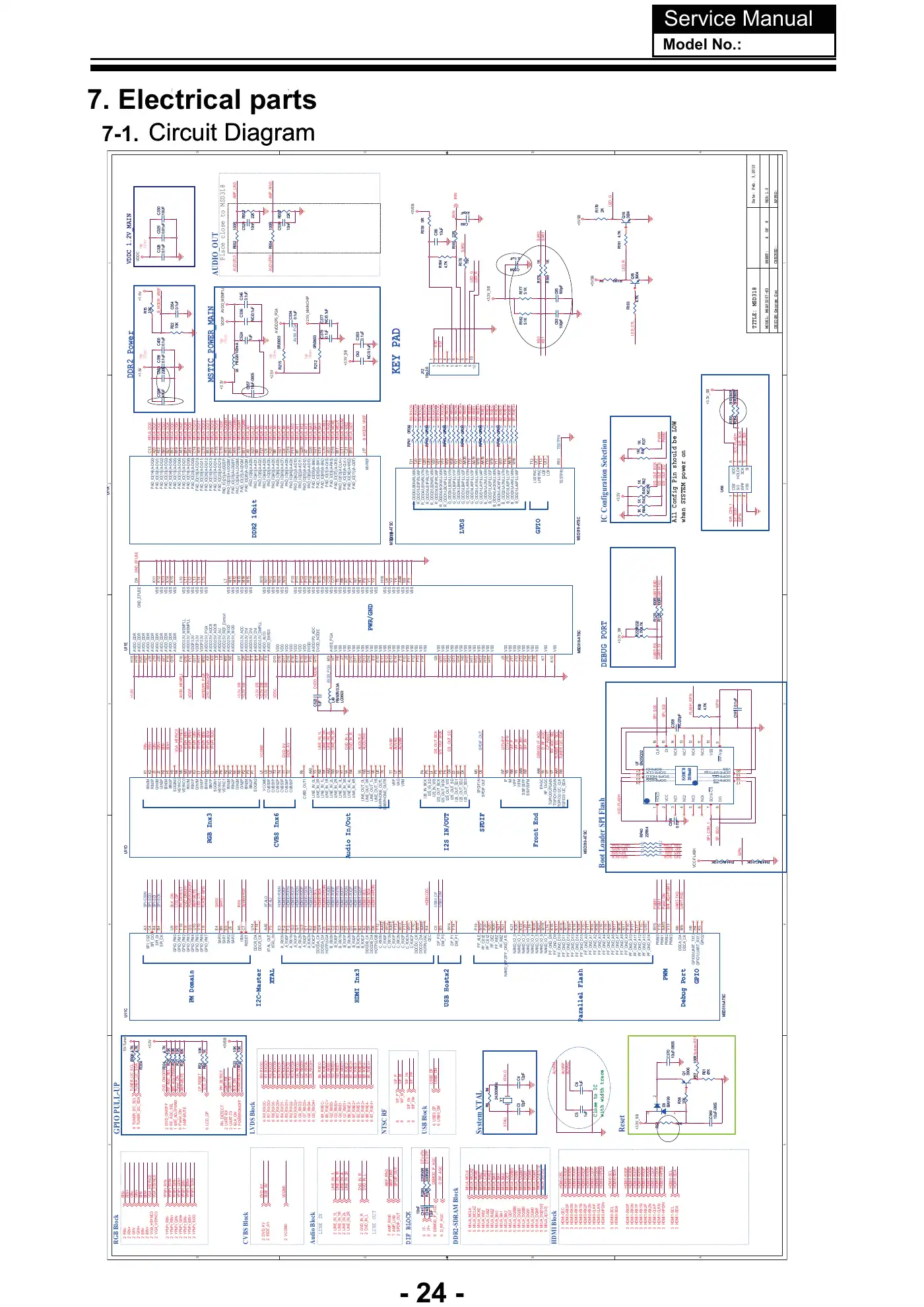Haier LE24C2380a Service Manual Manual pdf 25 page image