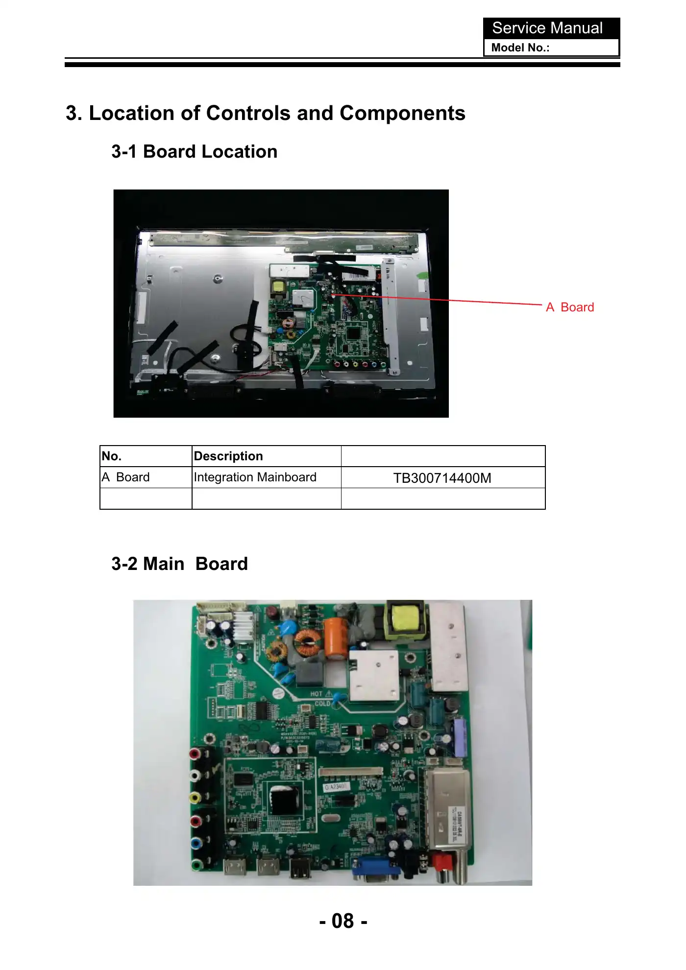 Haier LE24C2380a Service Manual Manual pdf 9 page image