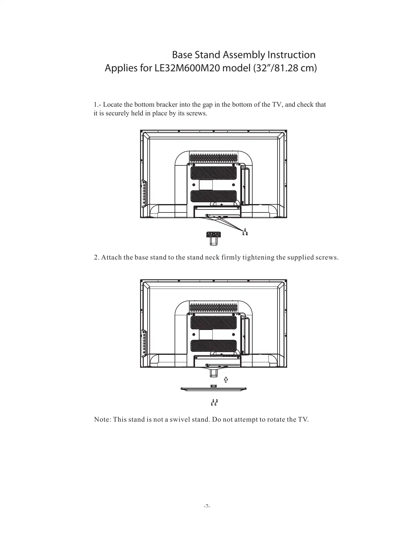 Haier LE24M600M80 User Manual Manual pdf 7 page image