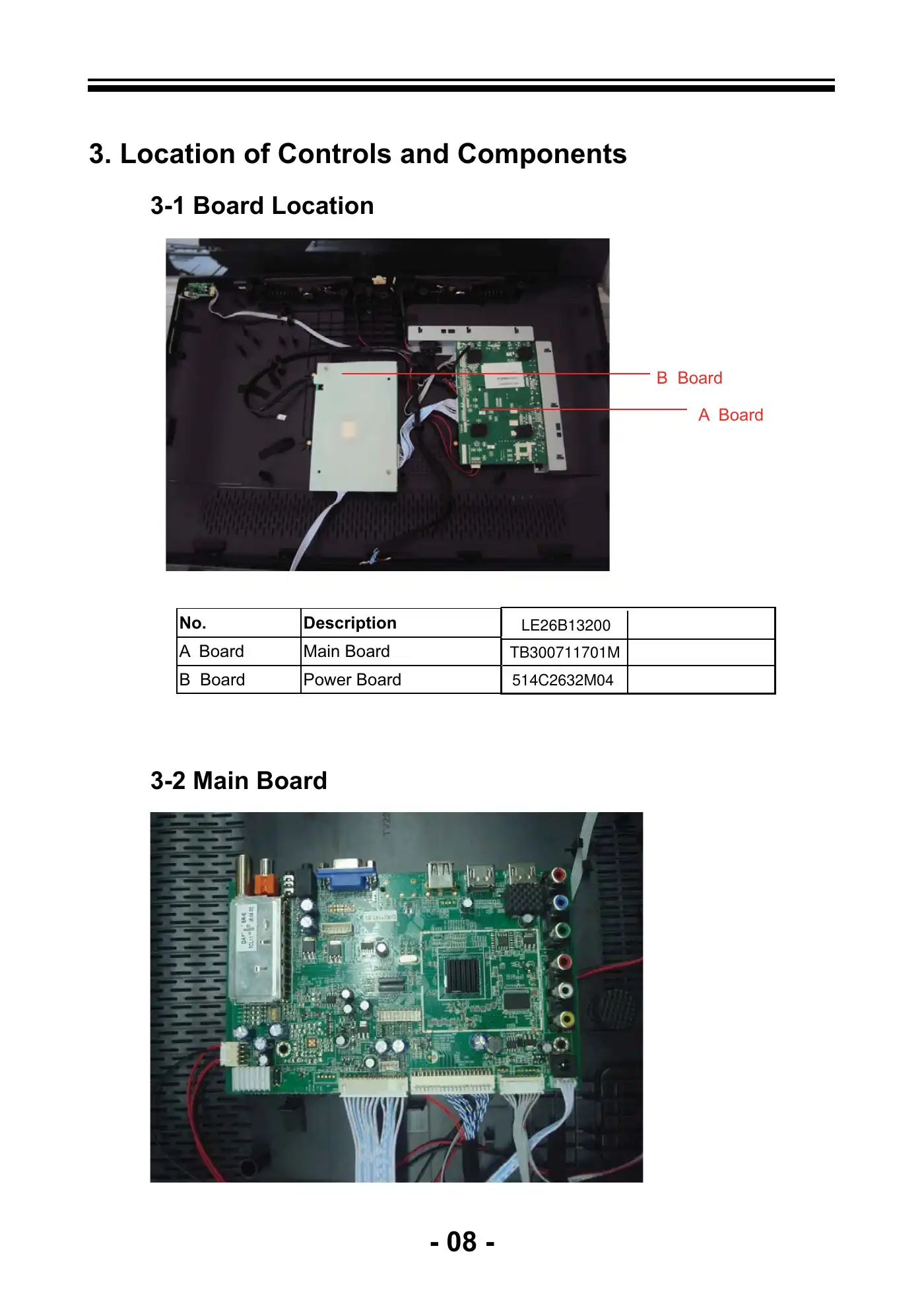 Haier LE26B13200b Service Manual Manual pdf 9 page image