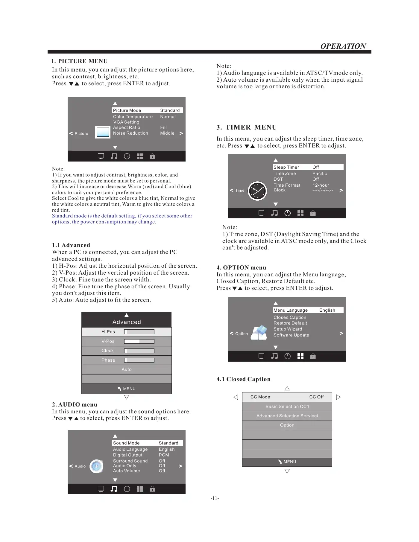 Haier LE29F2320 User Manual Manual pdf 12 page image