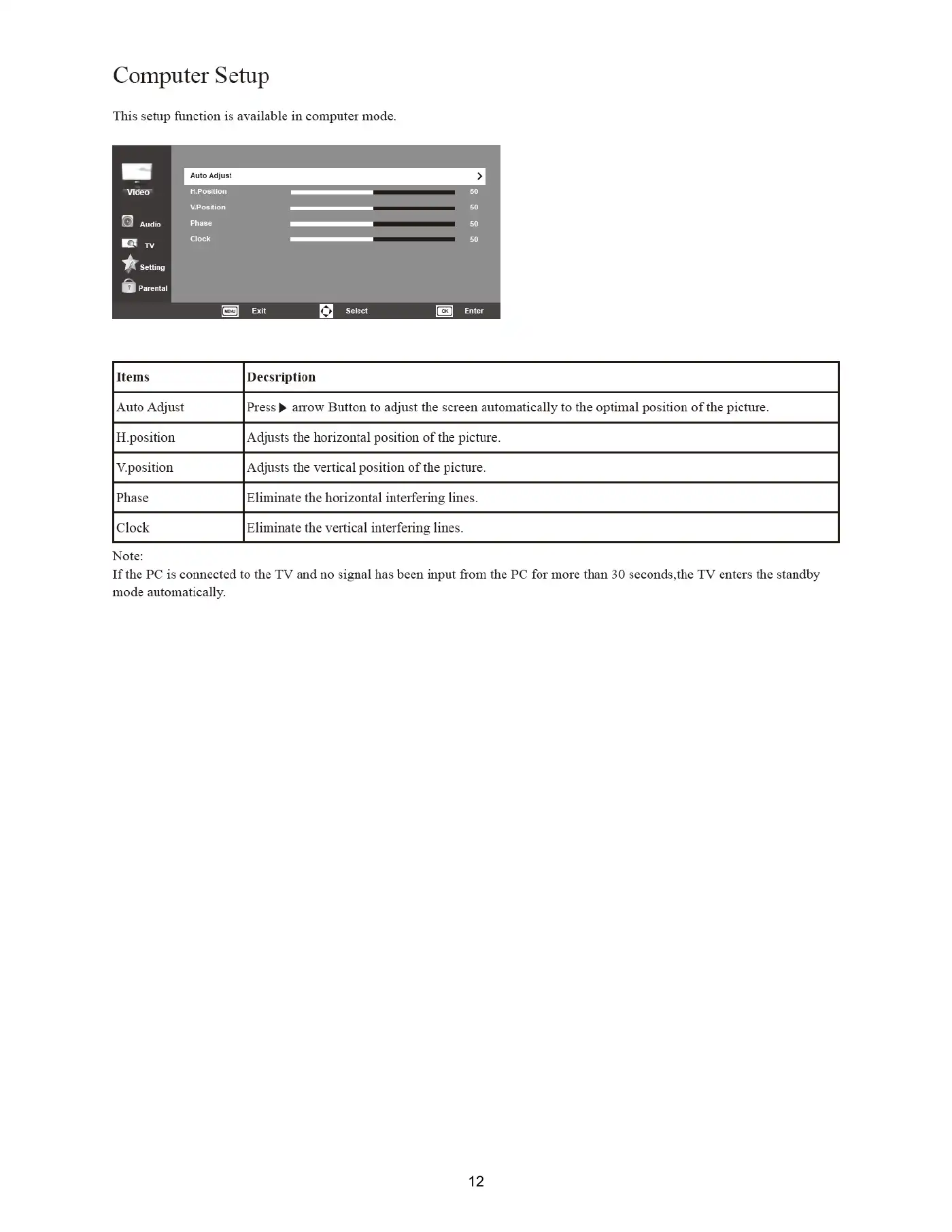 Haier LE32B7600 Service Manual Manual pdf 12 page image