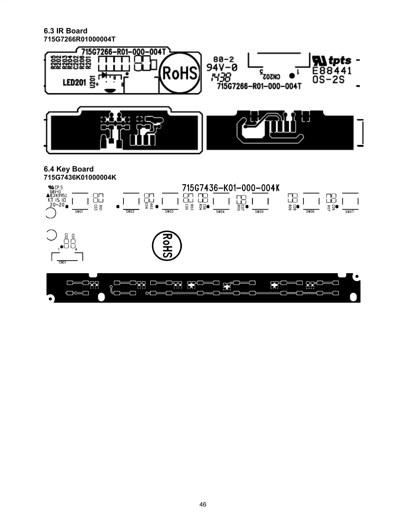 Haier LE32B7600 Service Manual Manual pdf 46 page image