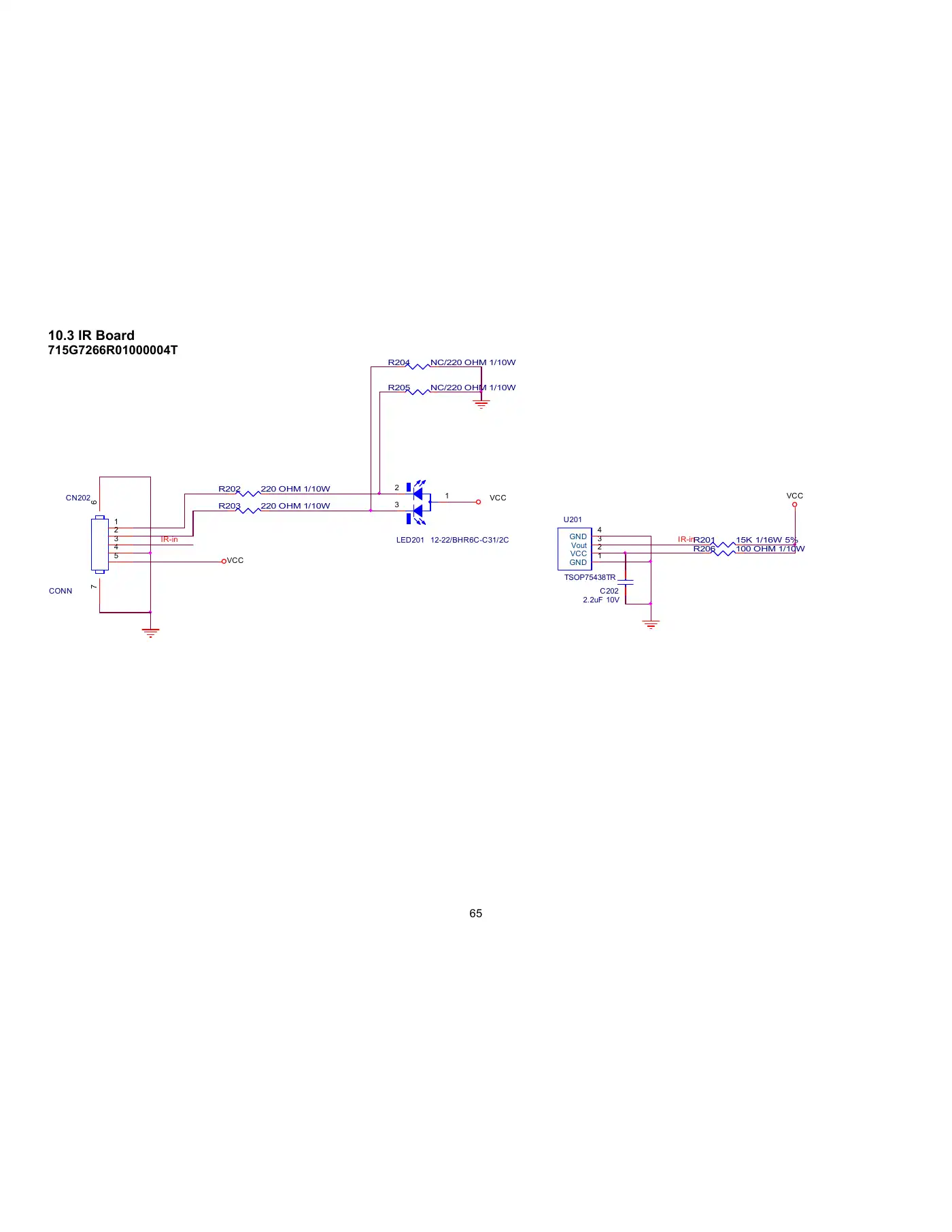 Haier LE32B7600 Service Manual Manual pdf 65 page image