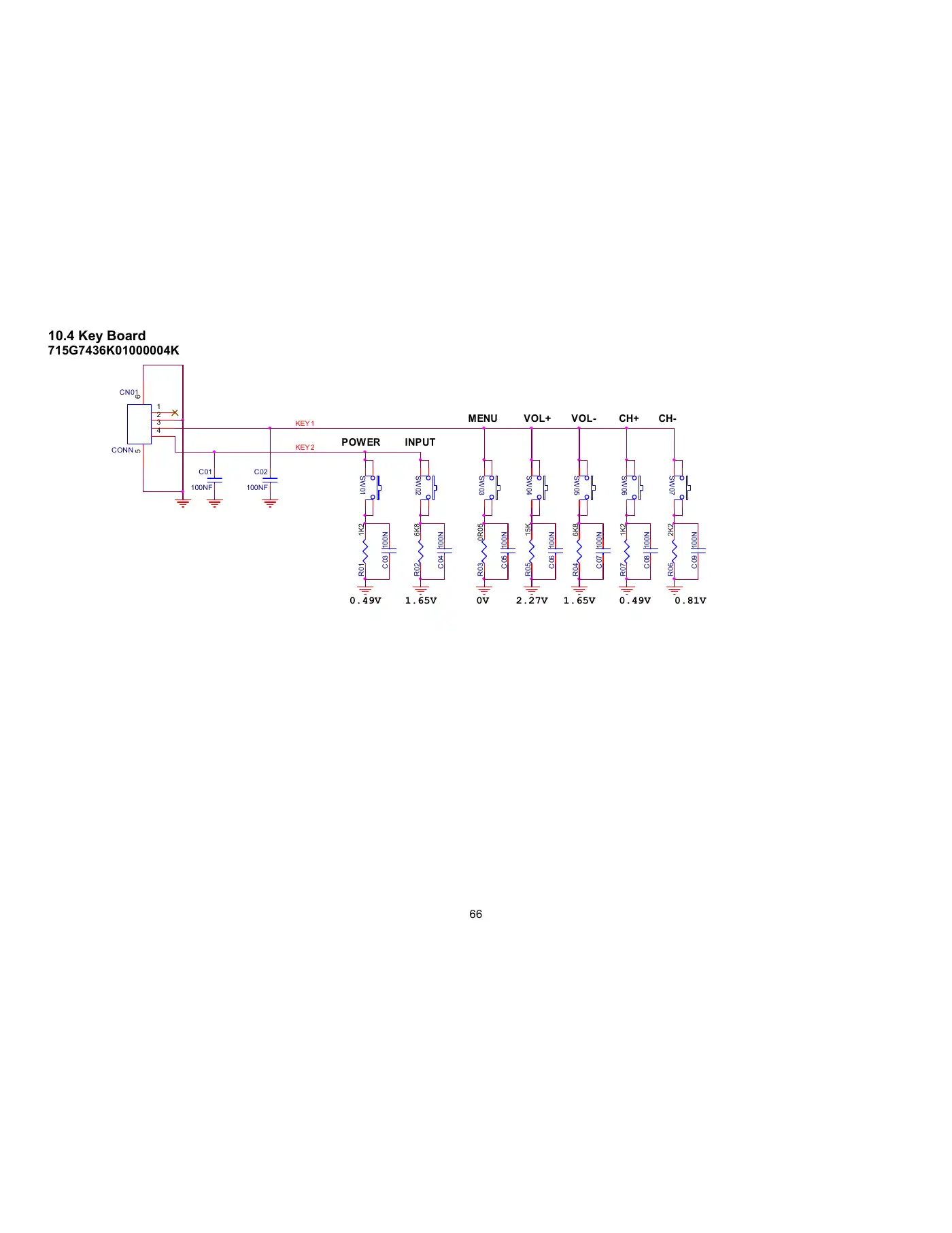 Haier LE32B7600 Service Manual Manual pdf 66 page image