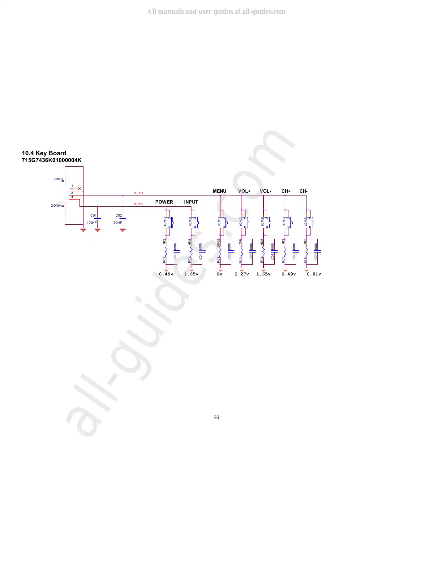Haier LE32B7600 Service Manual Manual pdf 66 page image