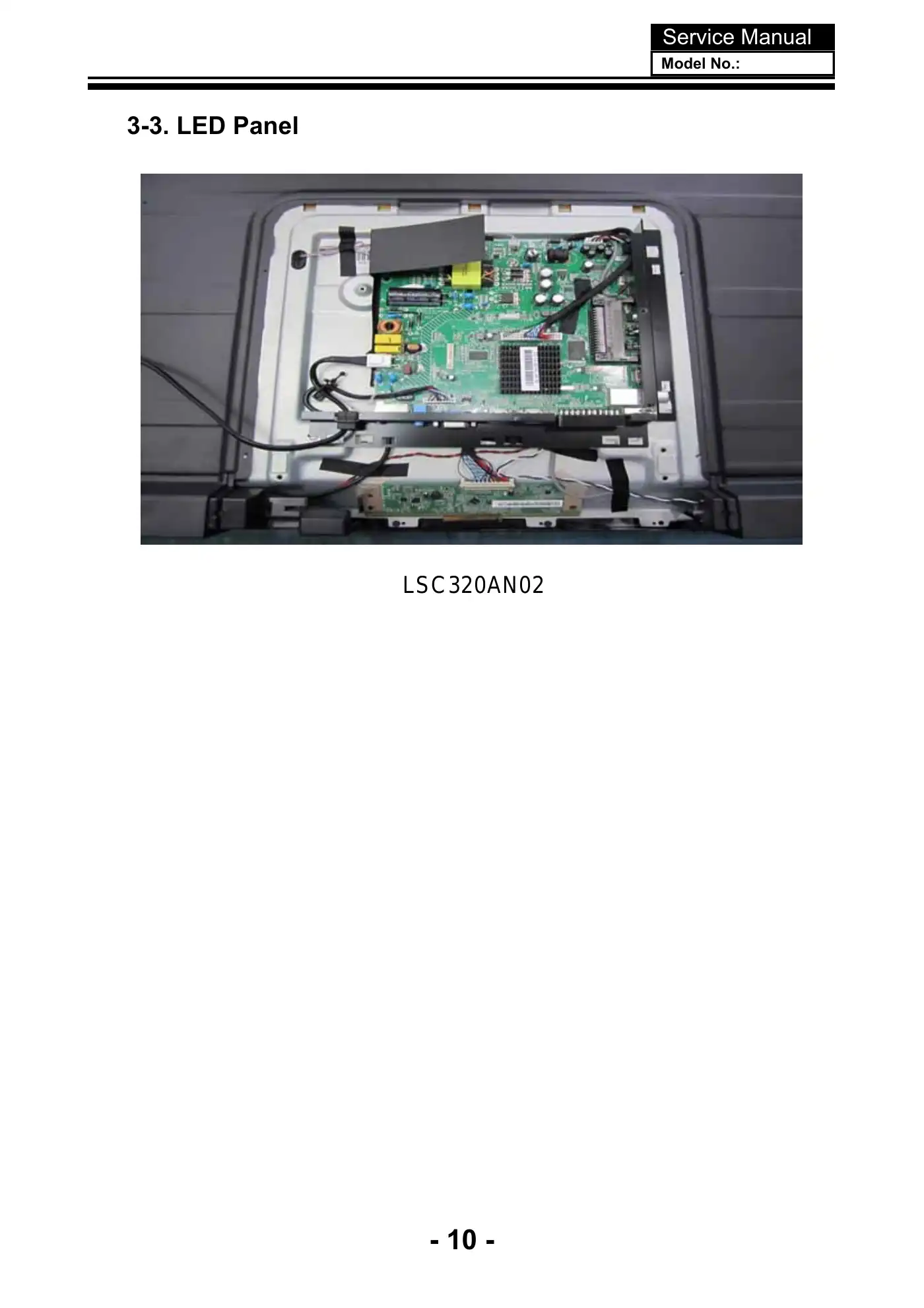 Haier LE32K5000 Service Manual Manual pdf 11 page image