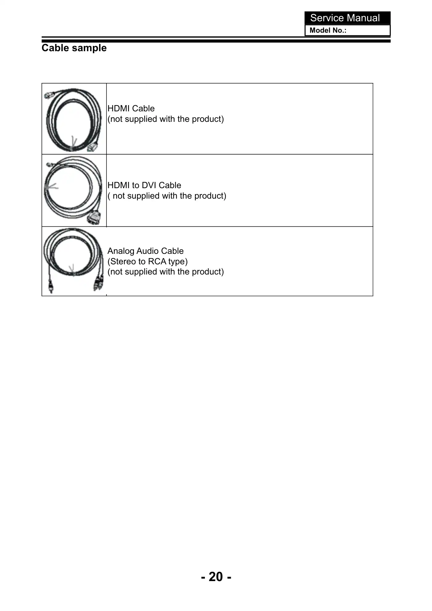 Haier LE32K5000 Service Manual Manual pdf 21 page image