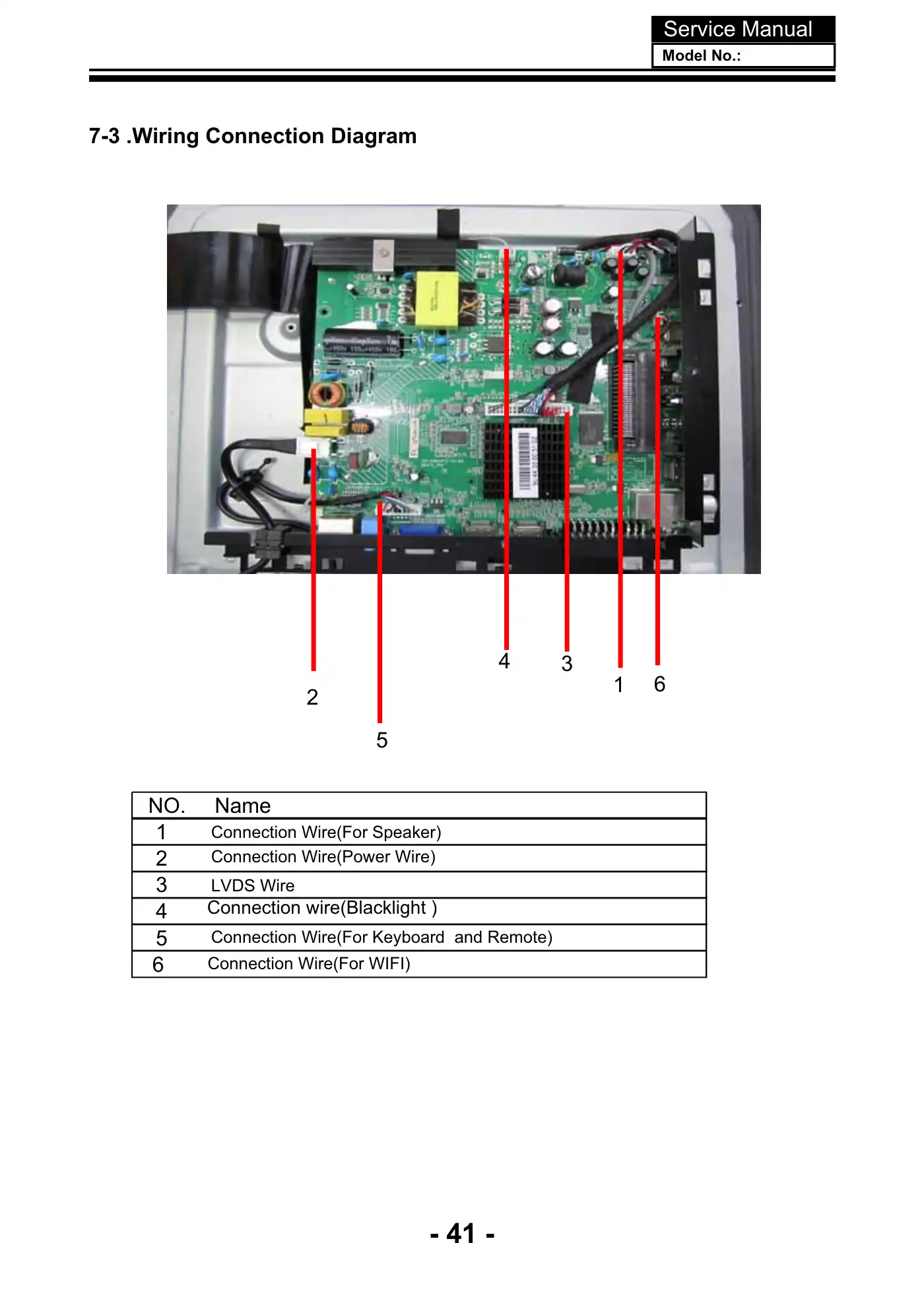 Haier LE32K5000 Service Manual Manual pdf 42 page image