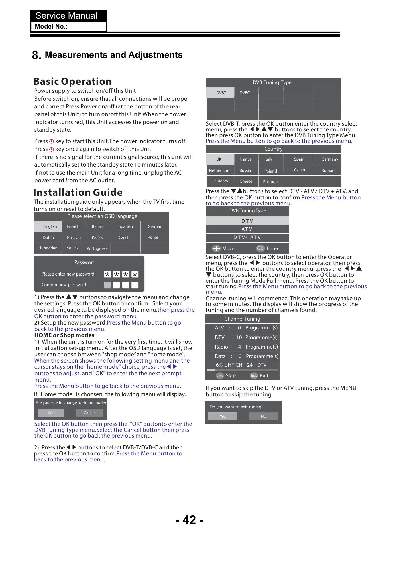 Haier LE32K5000 Service Manual Manual pdf 43 page image