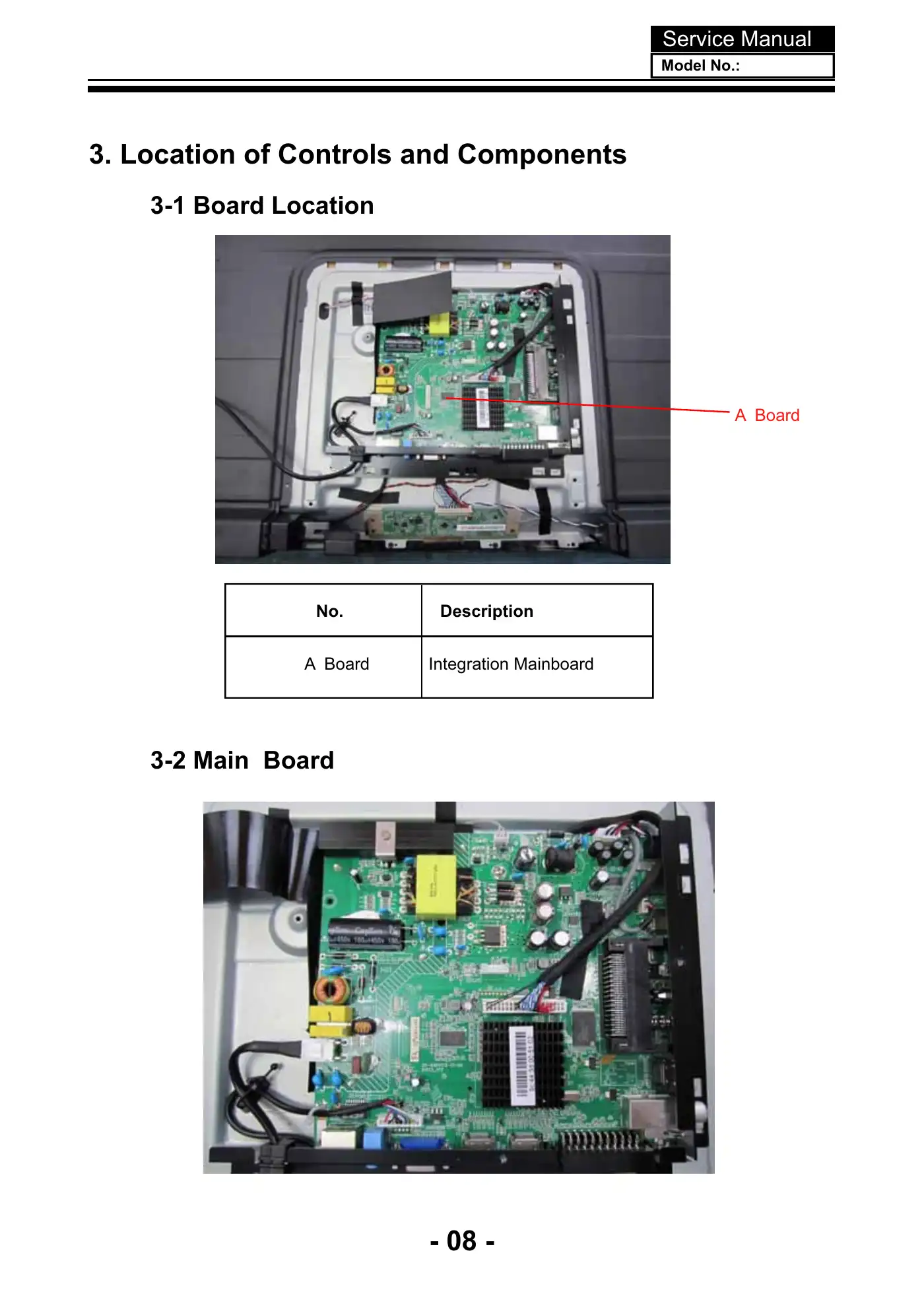 Haier LE32K5000 Service Manual Manual pdf 9 page image