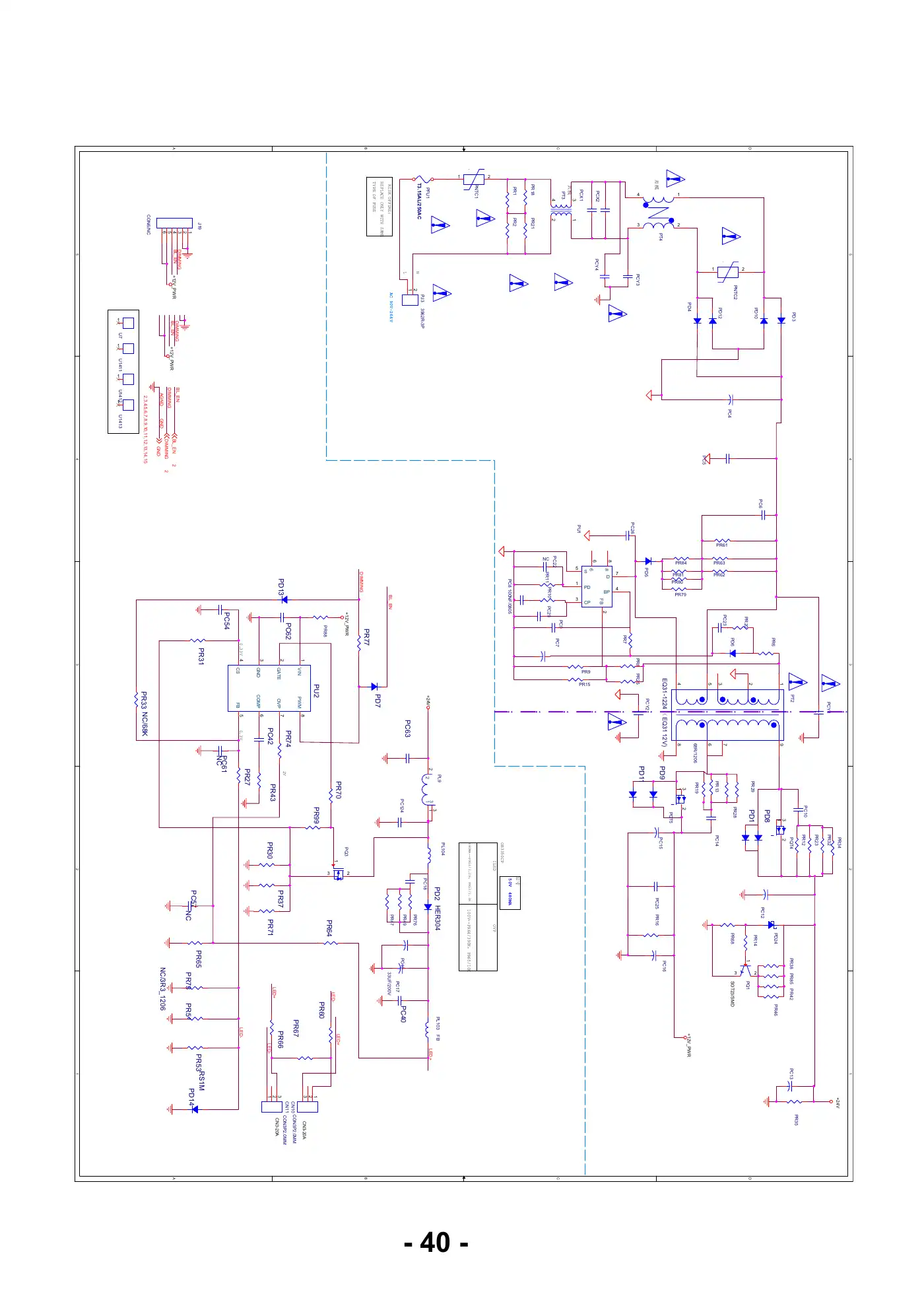 Haier LE32K5000T Service Manual Manual pdf 41 page image