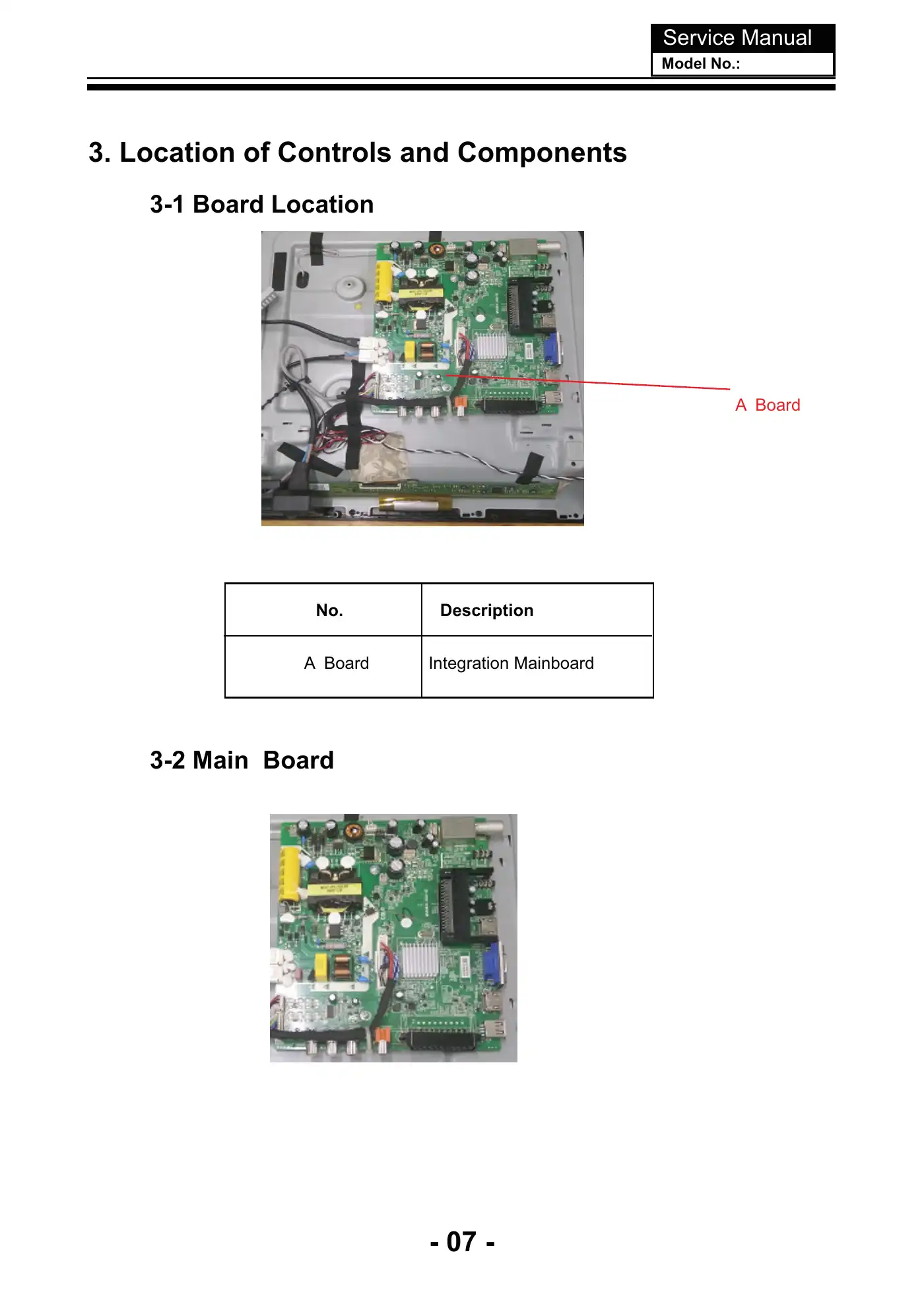 Haier LE39B8550T Service Manual Manual pdf 8 page image