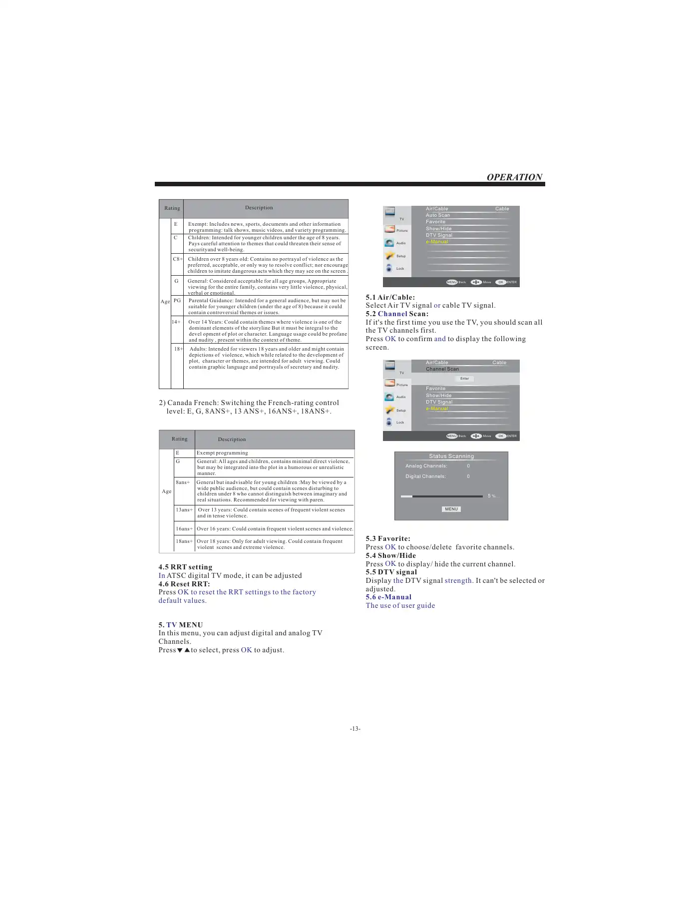 Haier LE39F32800 User Manual Manual pdf 14 page image