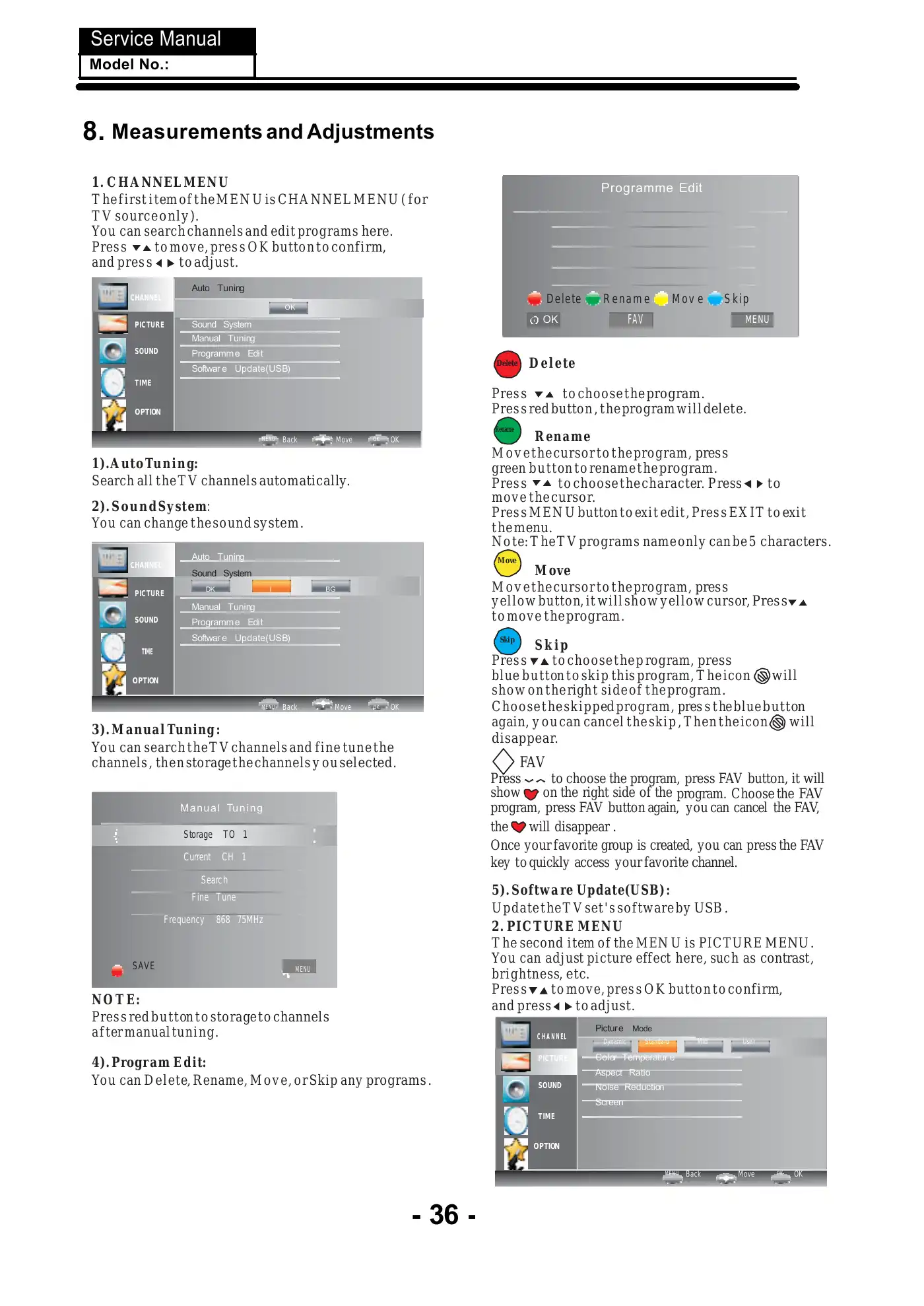 Haier LE40U5000TF Service Manual Manual pdf 28 page image