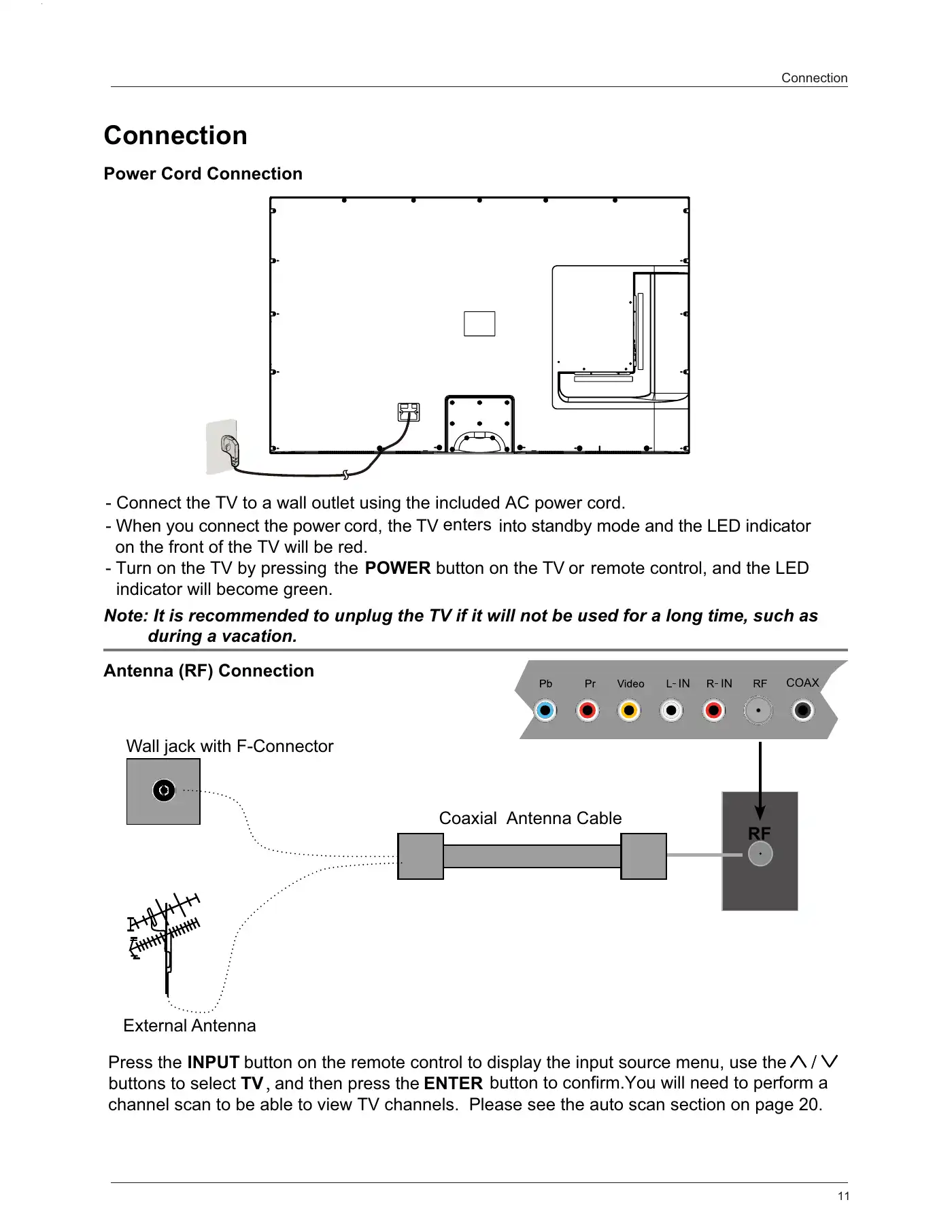 Haier LE42B1380 Owner's Manual Manual pdf 13 page image