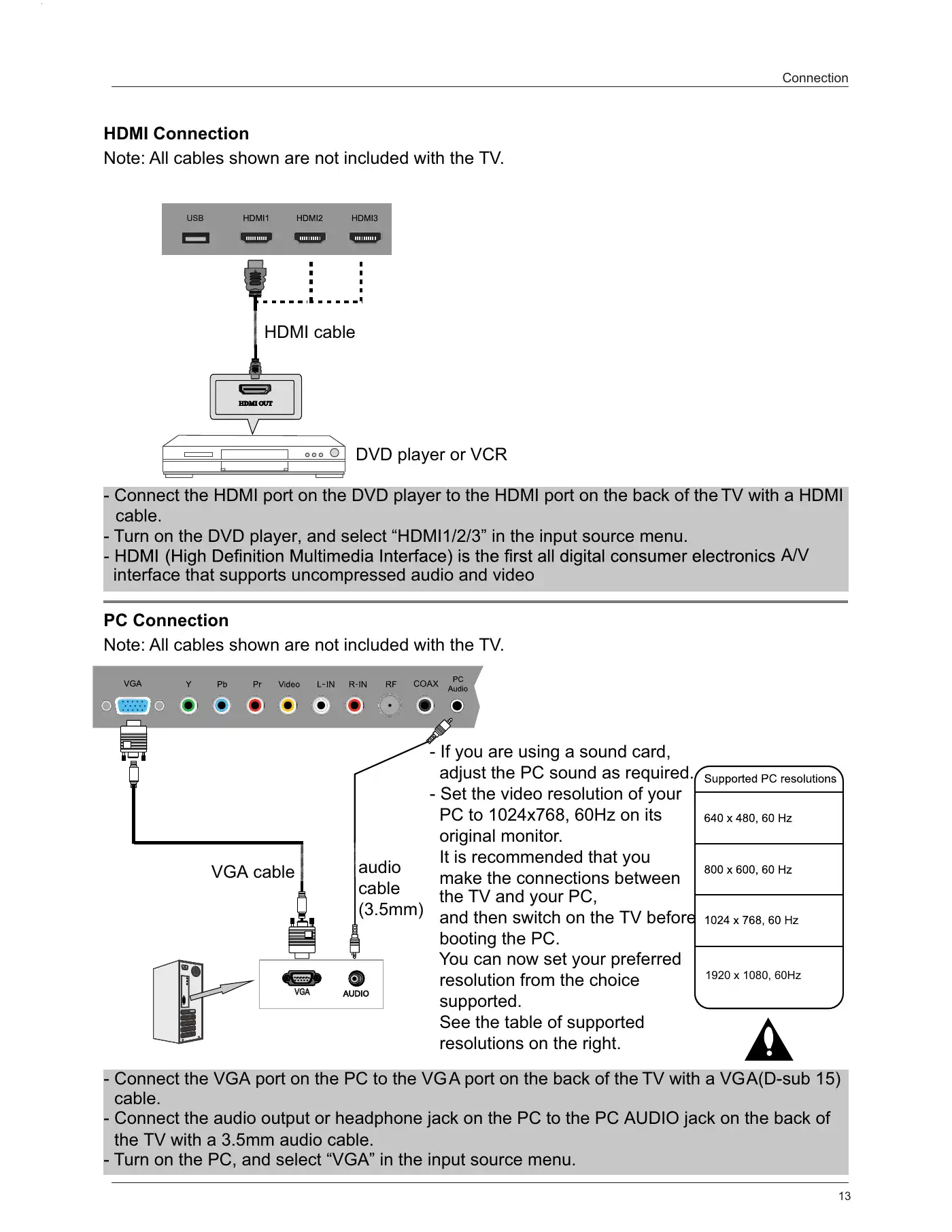 Haier LE42B1380 Owner's Manual Manual pdf 15 page image